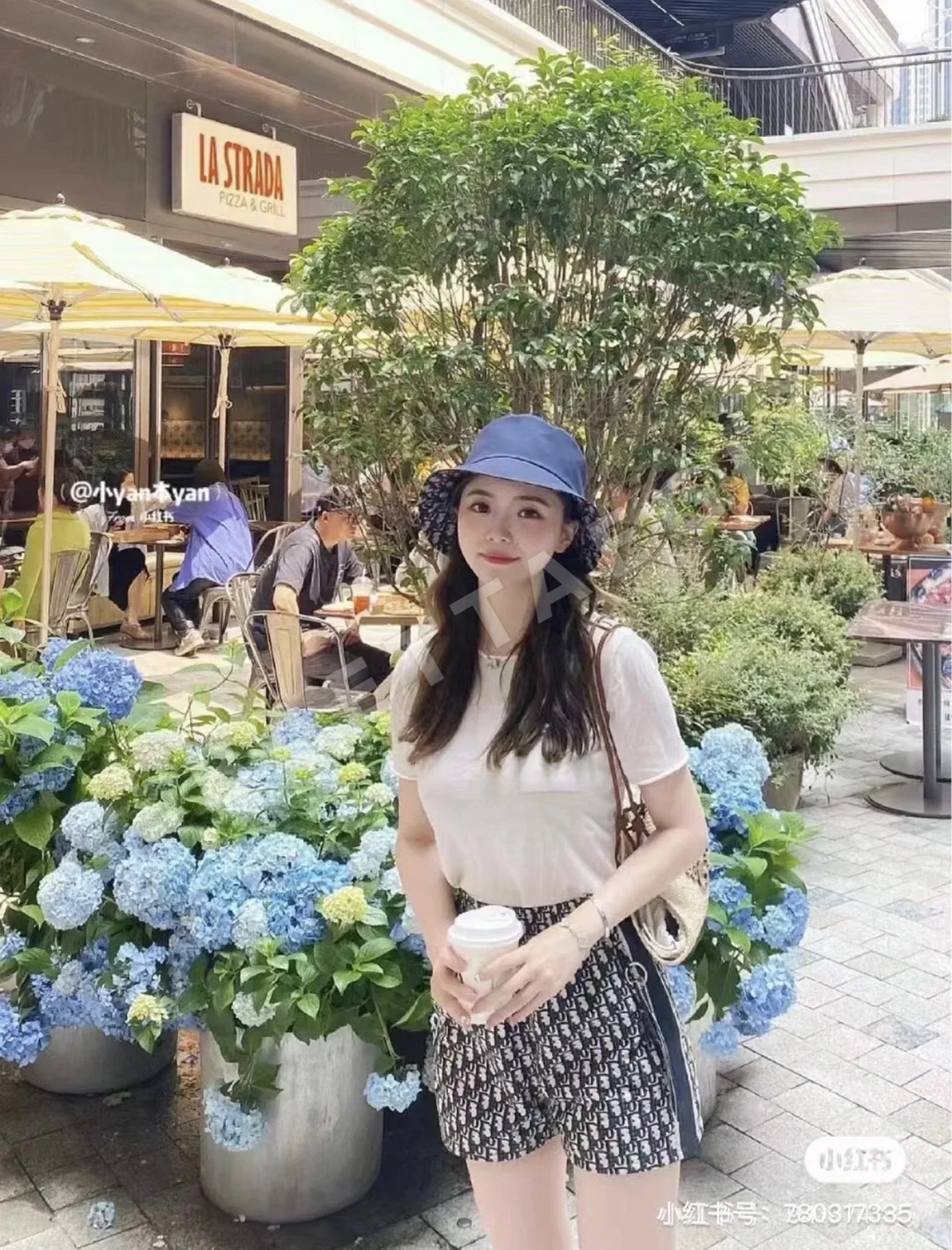 디올 리버시블 버킷 햇 모자 133625