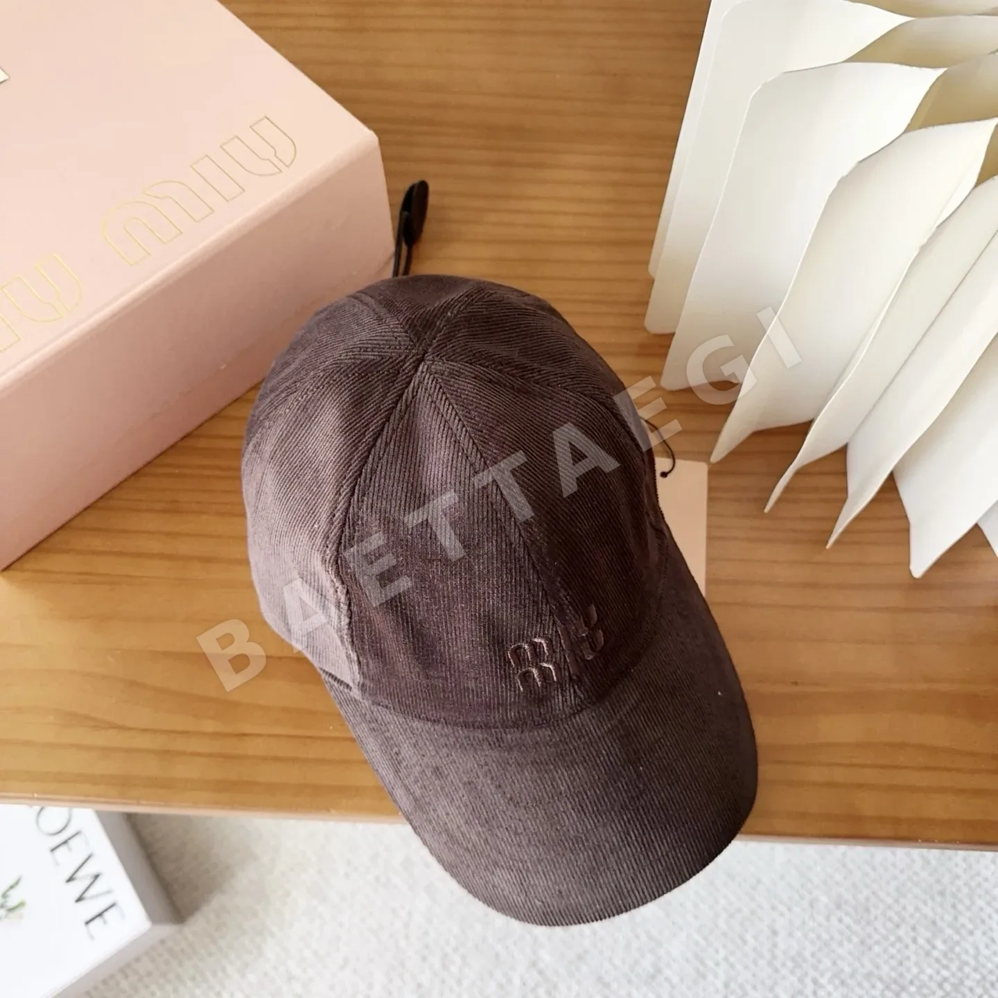 미우미우 모자 80889 Miu Miu Cap 상세 이미지 3