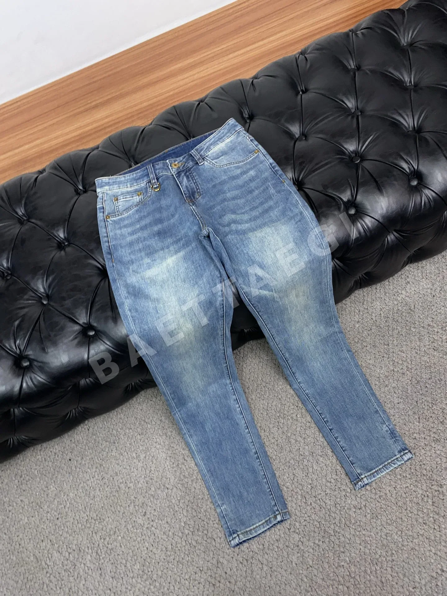 몽클레르 남성 데님 바지 상세 이미지 6