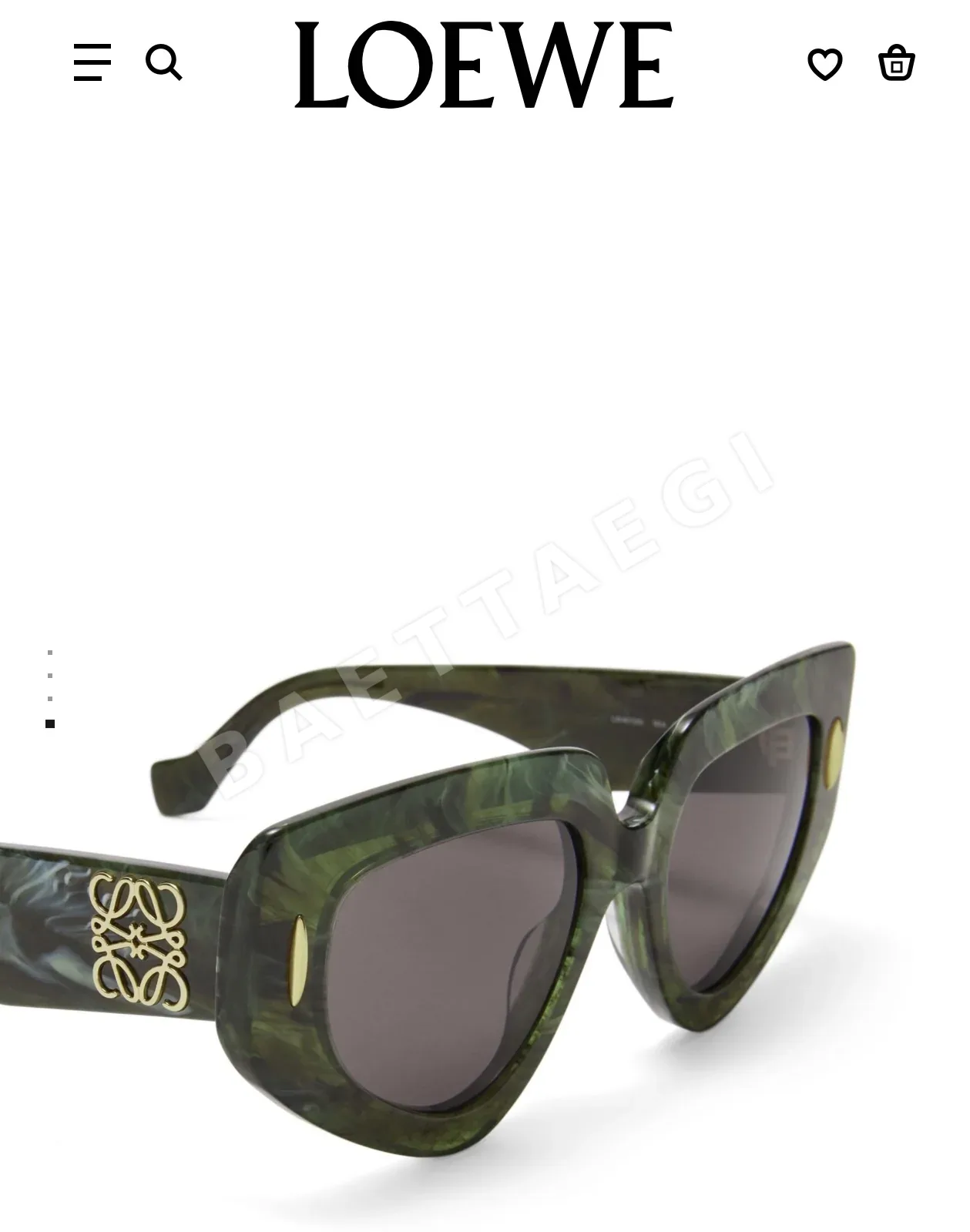 로에베 선글라스 72874 Loewe Sunglasses 상세 이미지 3