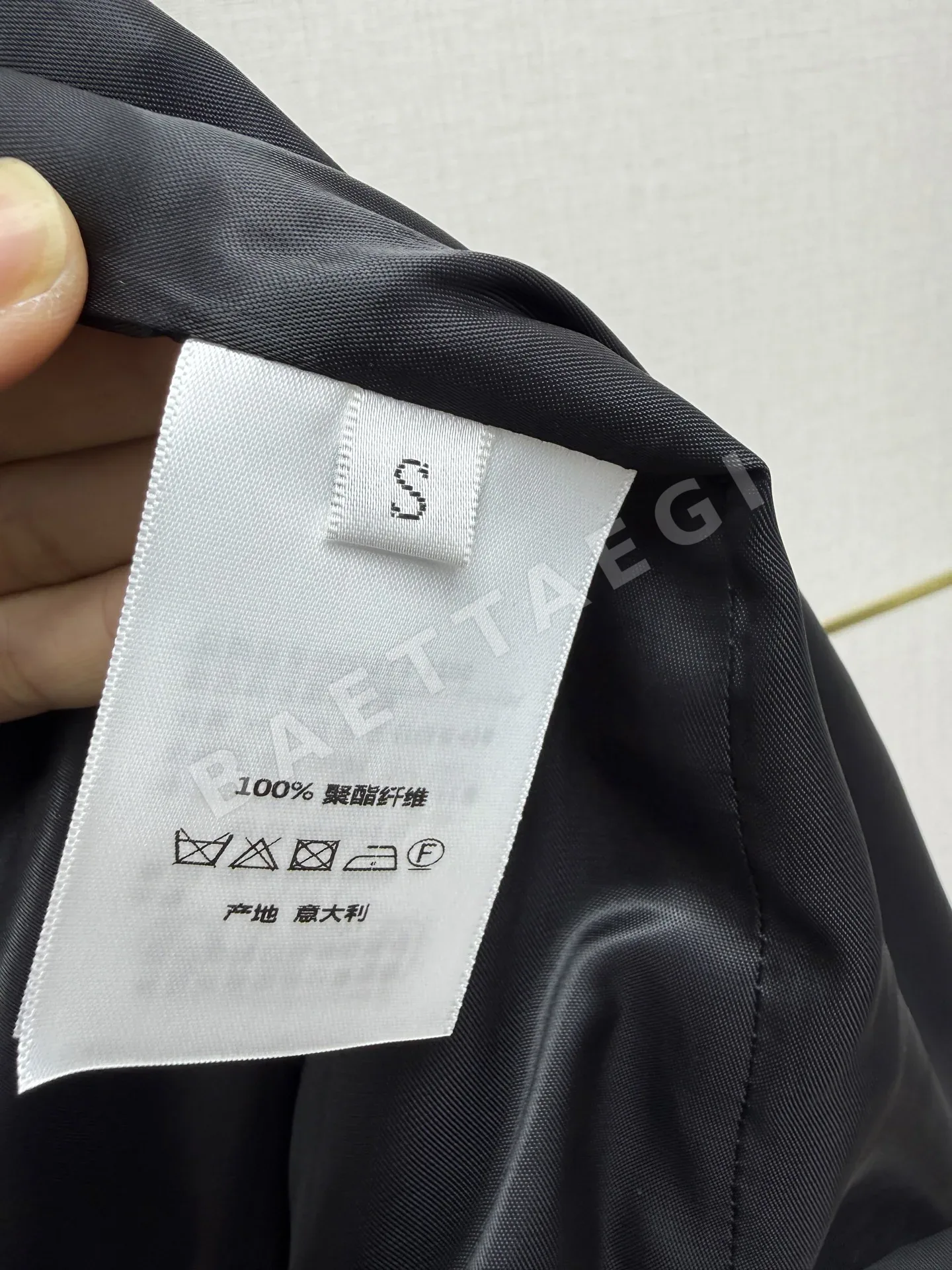 디올 라펠 싱글브레스트 슬림핏 여성 자켓 상세 이미지 9
