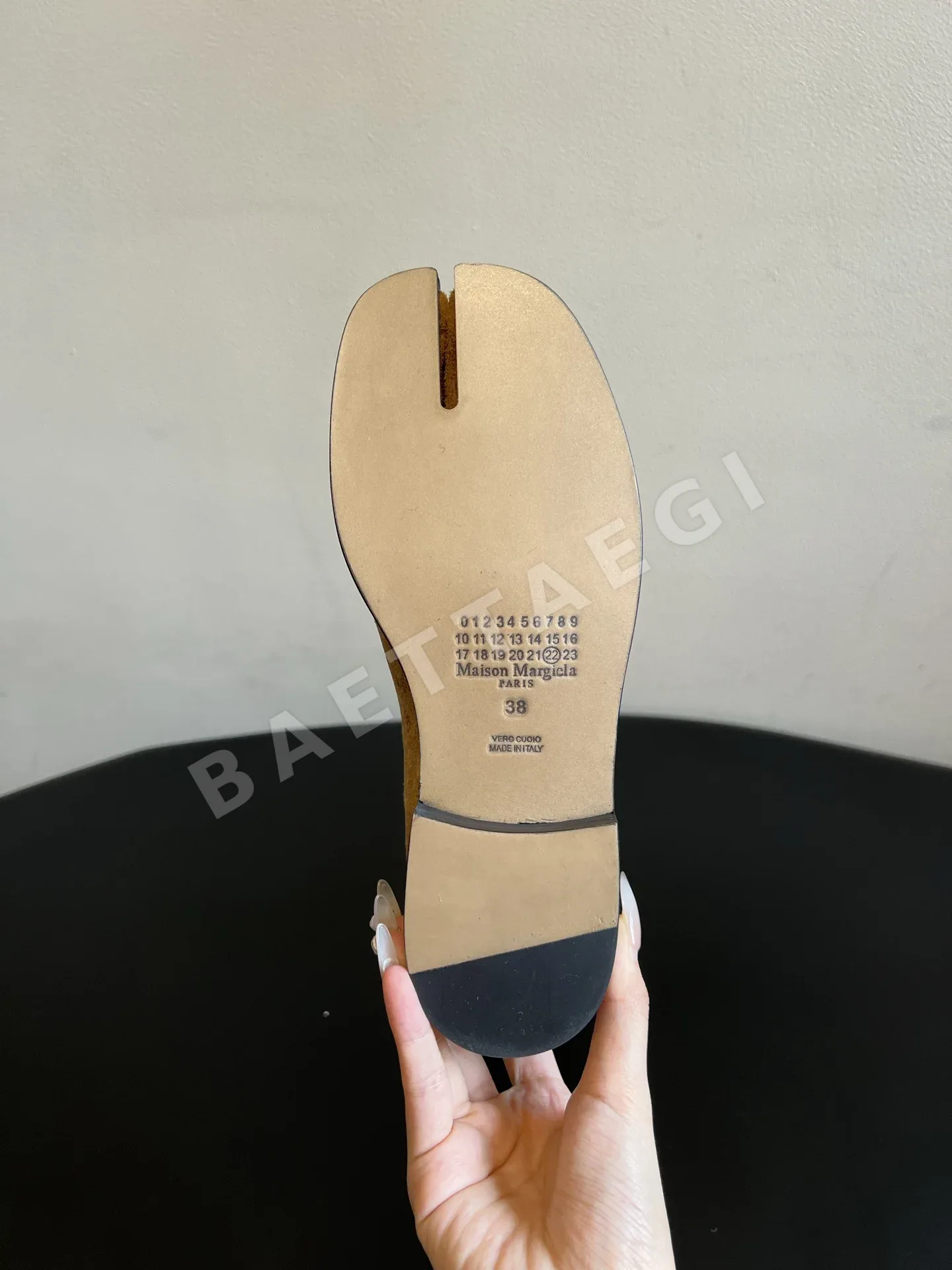 마르지엘라 부츠 스웨이드 스플릿토 상세 이미지 5