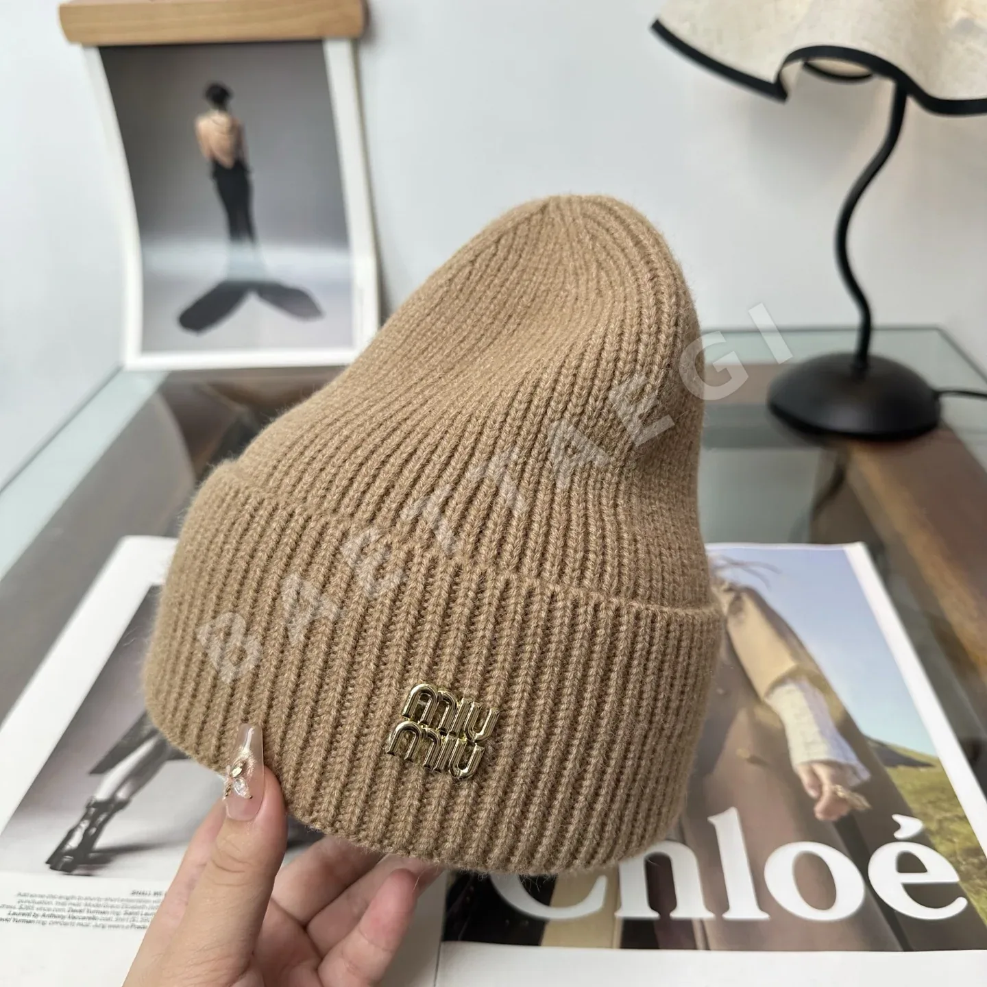 미우미우 니트 비니 상세 이미지 9