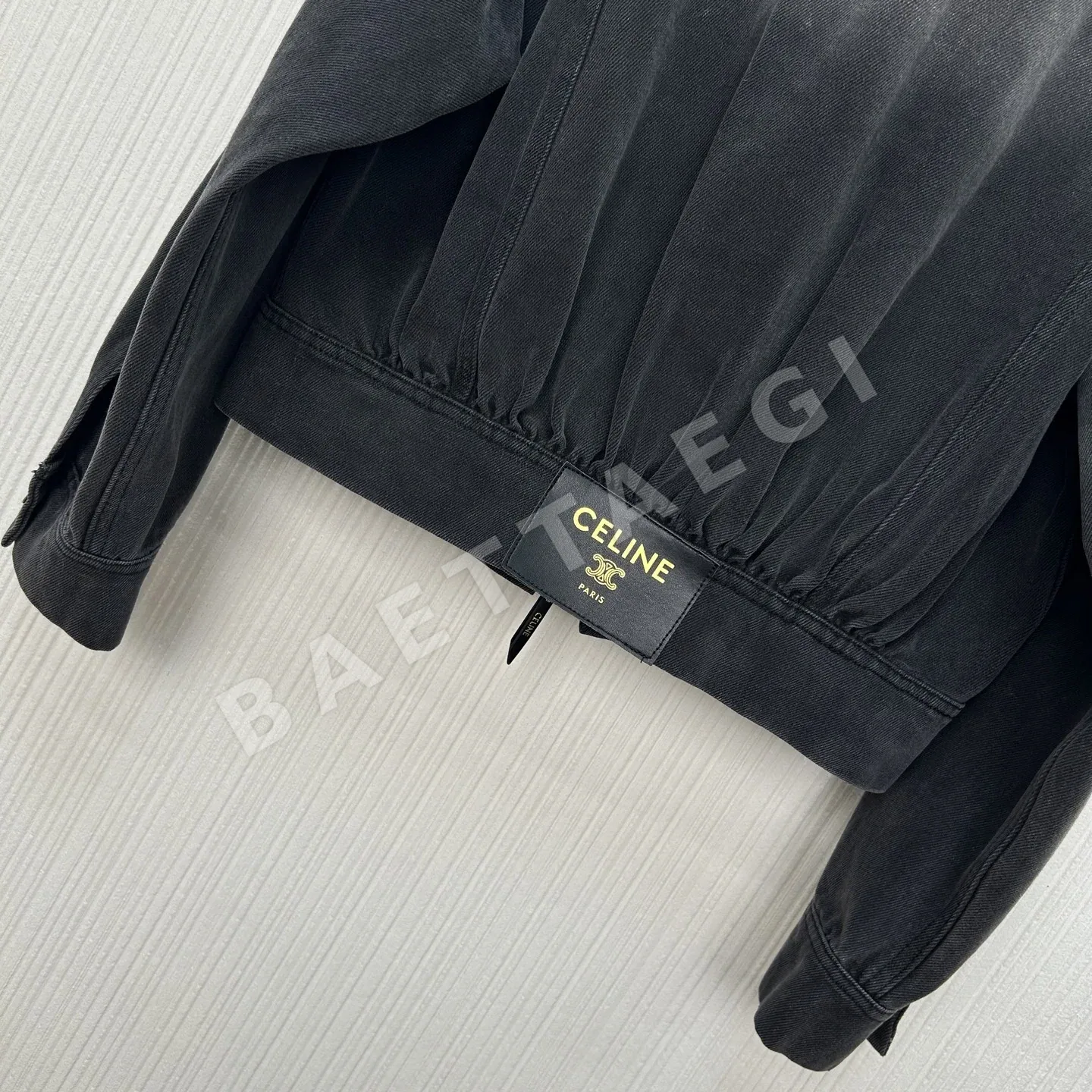 셀린느 더블 지퍼 데님 자켓 상세 이미지 8