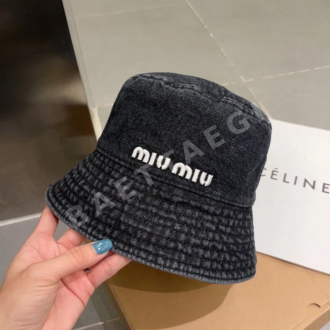 미우미우 데님 버킷햇 상세 이미지 7