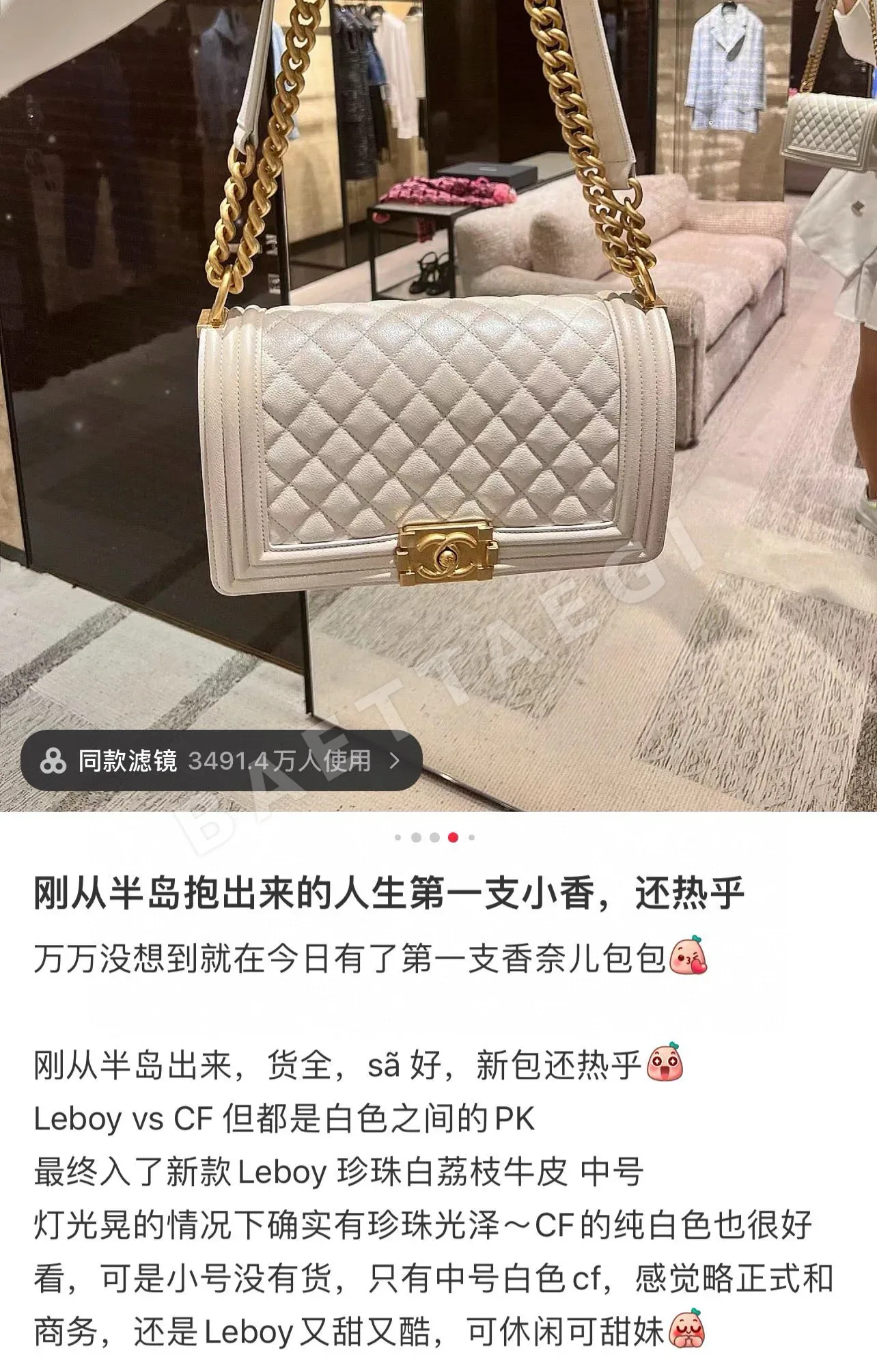 샤넬 가방 상세 이미지 7