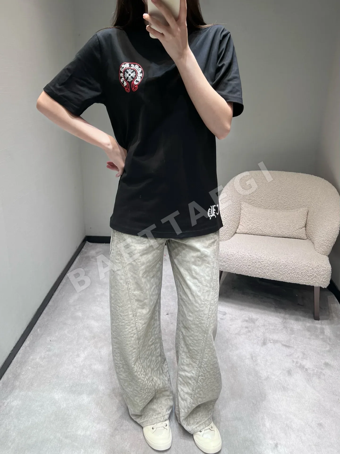 크롬하츠 여성 반팔 상세 이미지 2