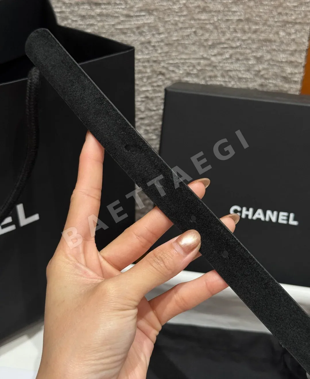 샤넬 타임리스 클래식 양면 카프스킨 벨트 상세 이미지 7