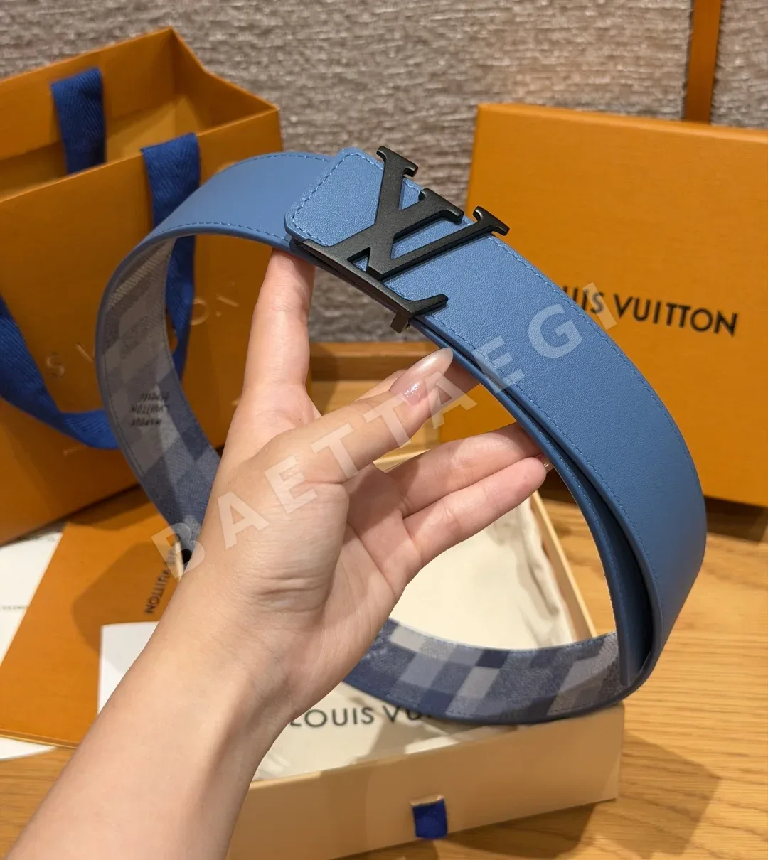 루이비통 디멘션 40mm 리버시블 남성용 벨트 상세 이미지 5