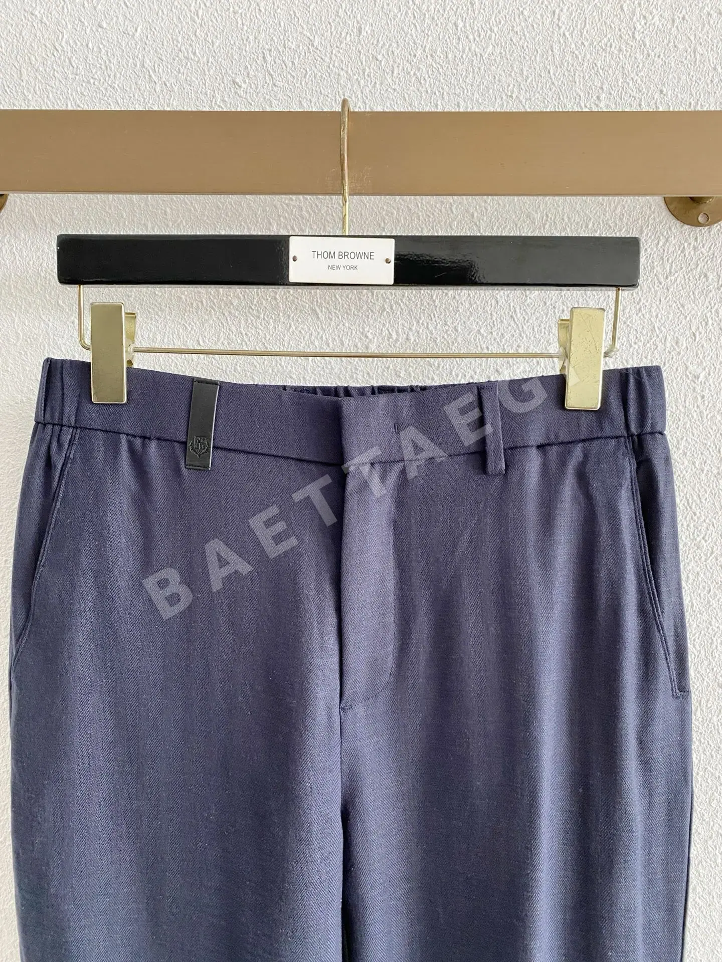 로로피아나 텐셀 린넨 남성 바지 상세 이미지 2