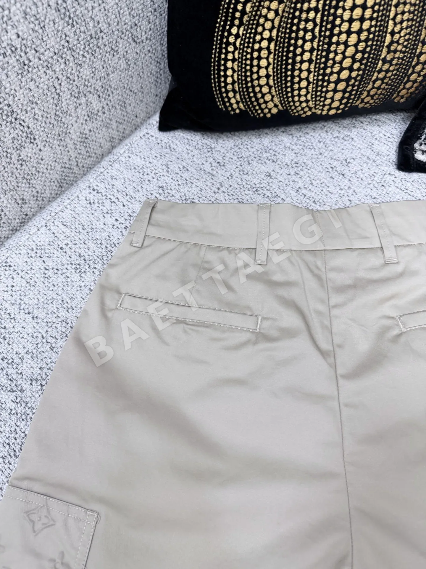 루이비통 스트레이트 레그 카고 남성 바지 상세 이미지 9