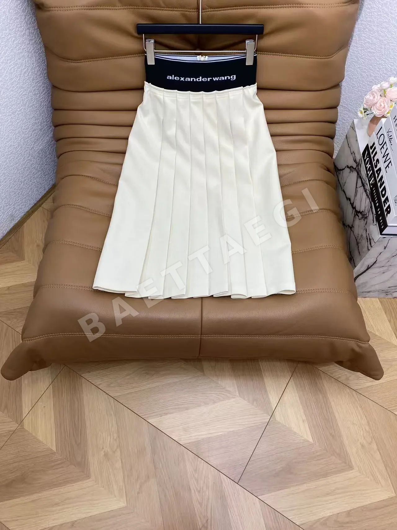 알렉산더왕 플리츠 미디 스커트 상세 이미지 4