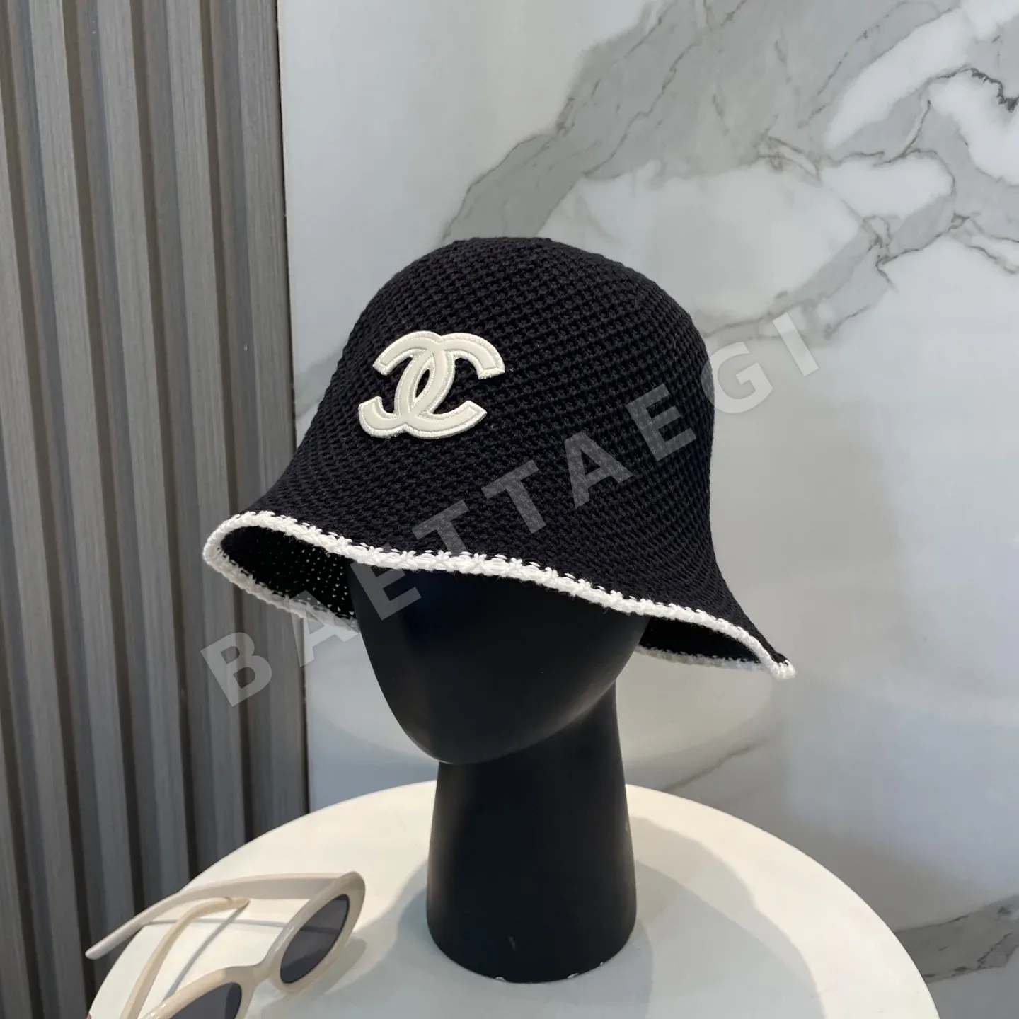 샤넬 25c 램스킨 버킷 햇 모자 상세 이미지 2