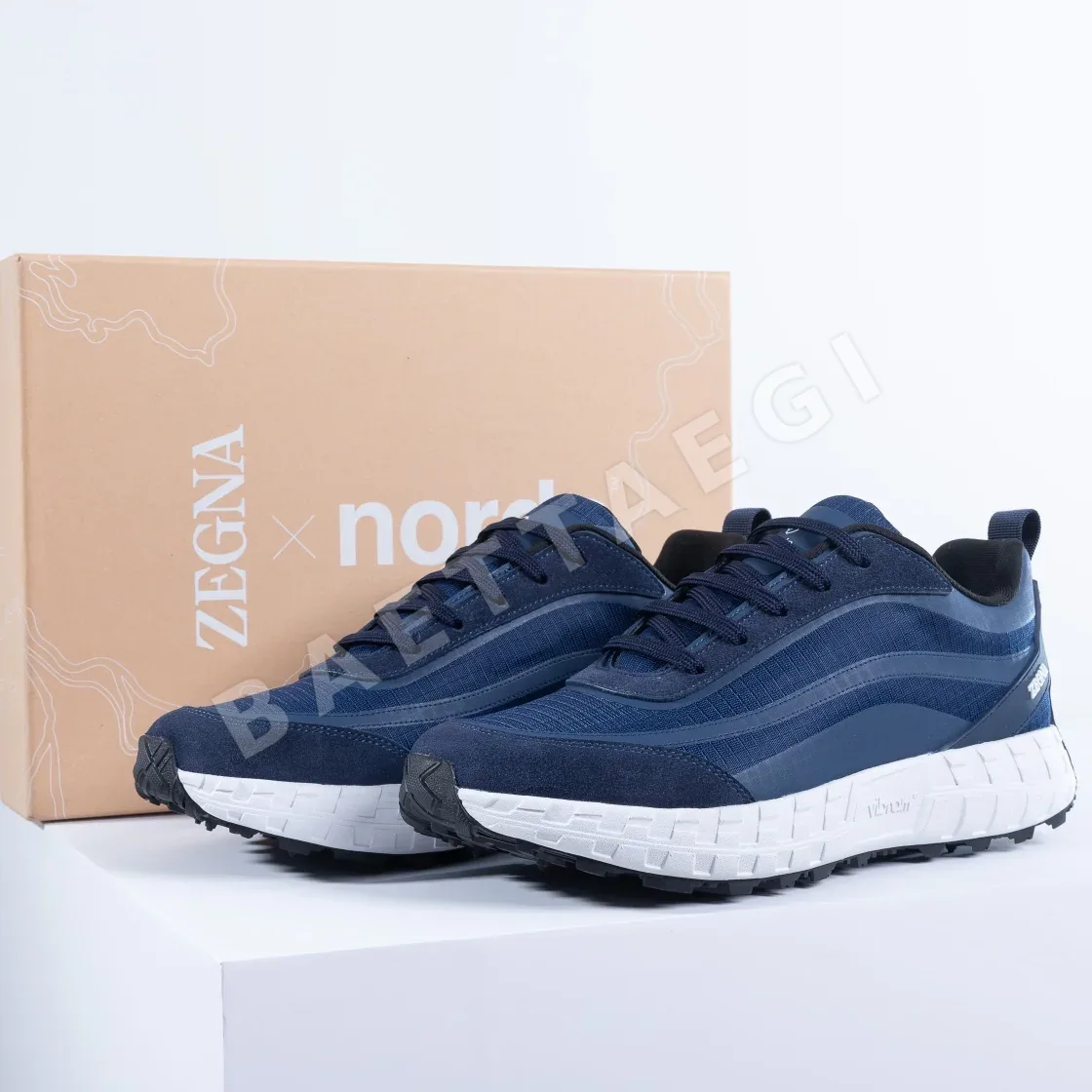제냐 신발 143630 Zegna Sneakers 상세 이미지 4