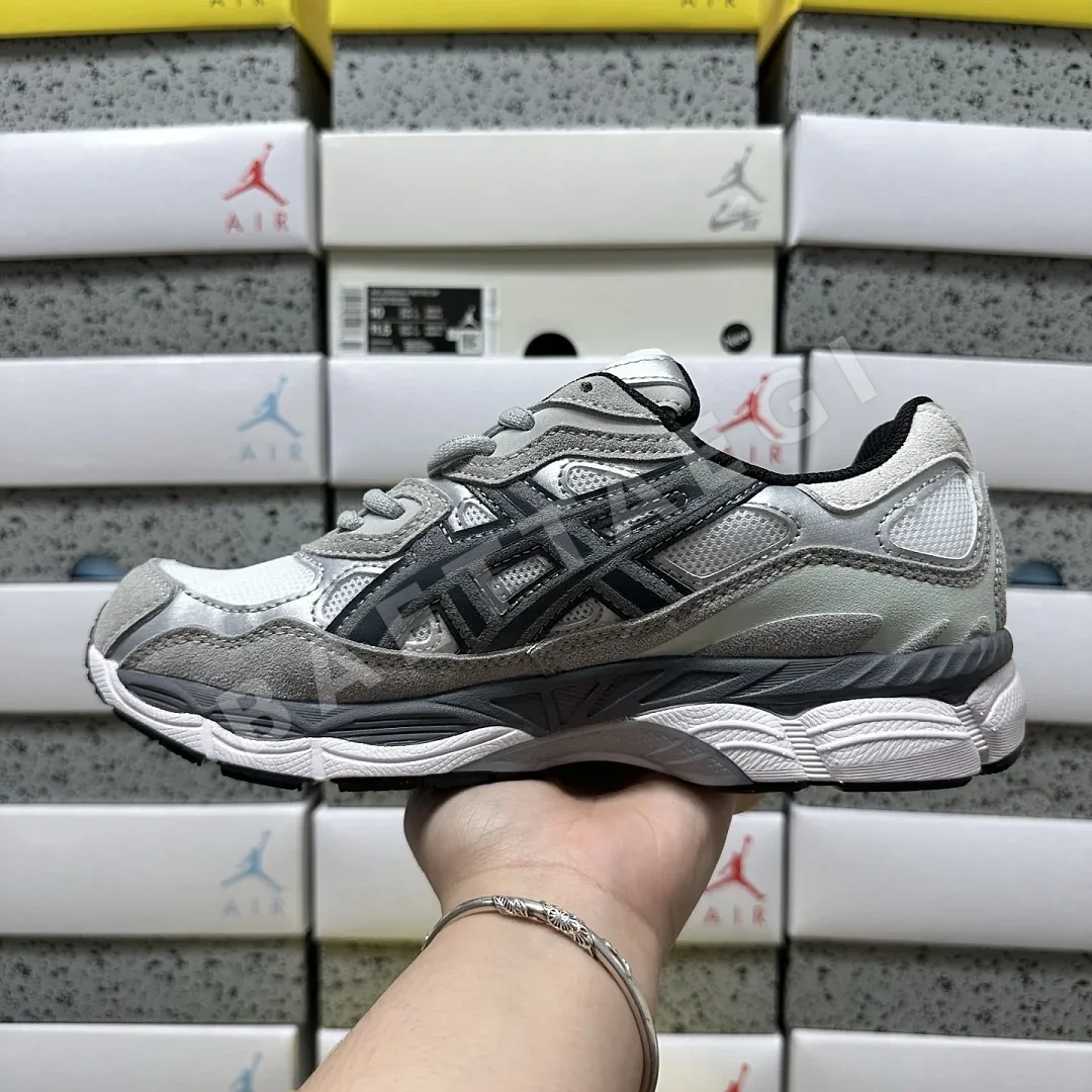 아식스 [RT] 젤 NYC 1201A789-102 200358 Asics Gel-NYC White Steel Grey 상세 이미지 7