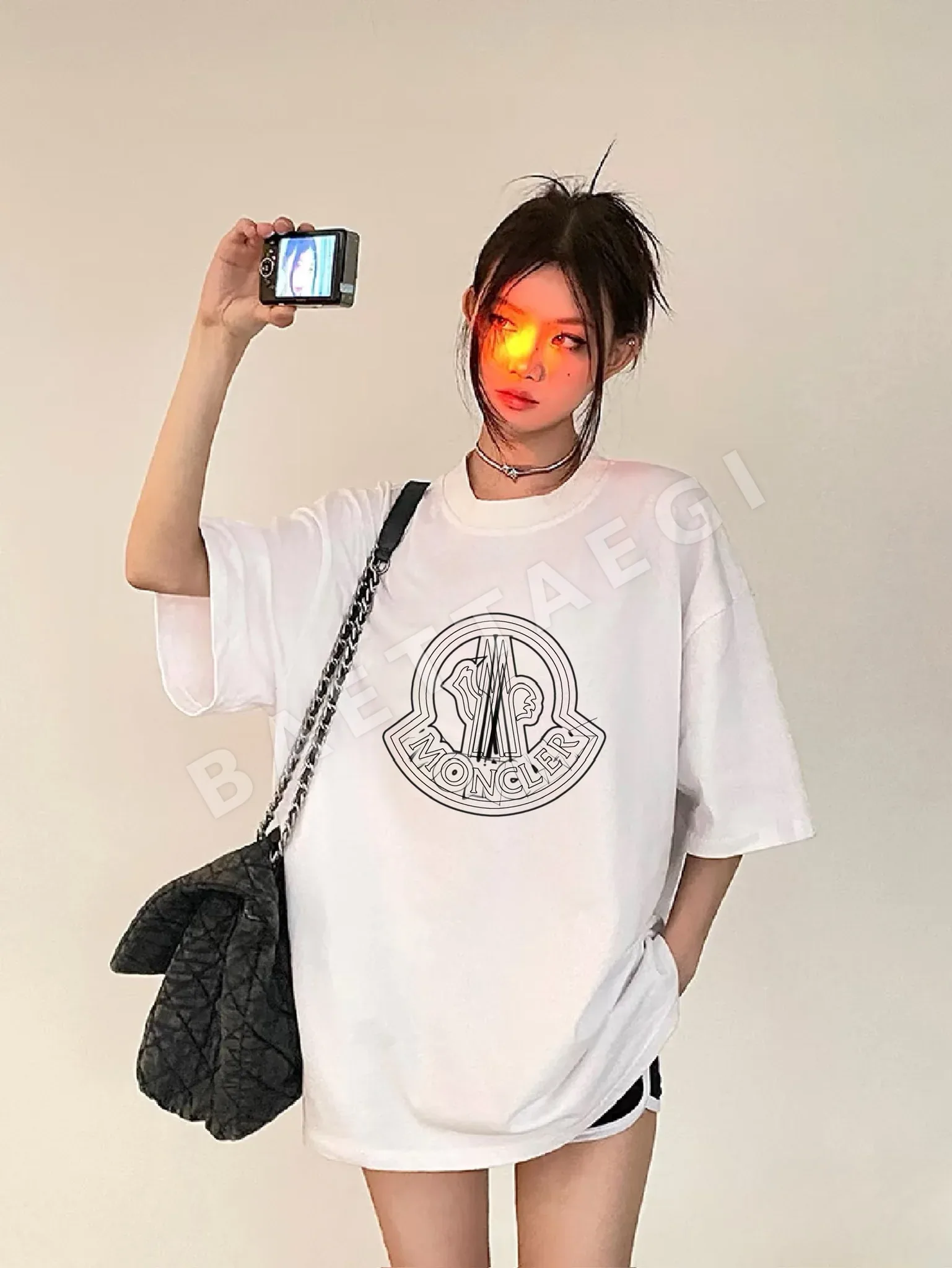 몽클레르 여성 반팔 상세 이미지 3