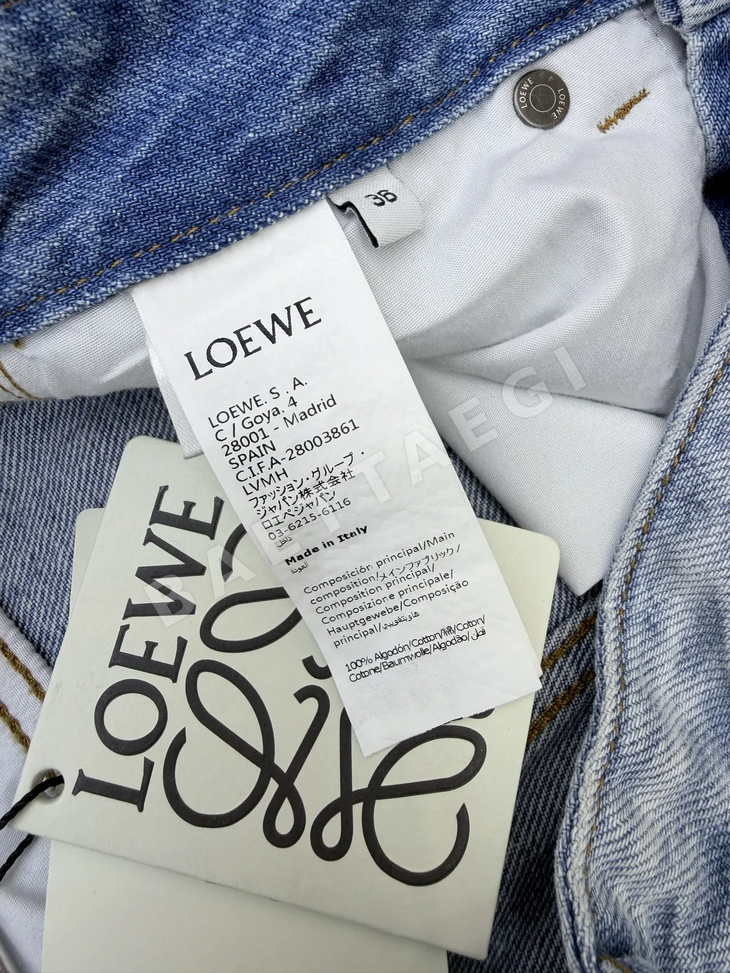 로에베 여성 바지 73868 Loewe Women Pants 상세 이미지 9