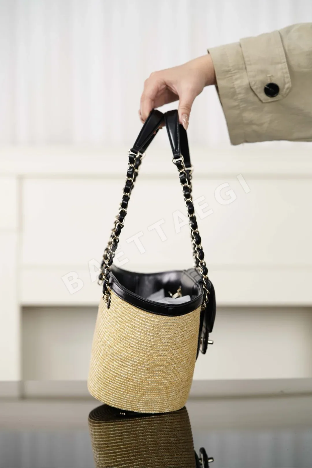 샤넬 26C 미니 밀짚 가방 26C 상세 이미지 6