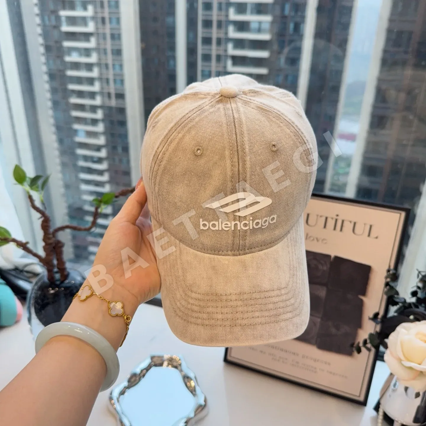 발렌시아가 모자 81690 Balenciaga Cap 상세 이미지 7