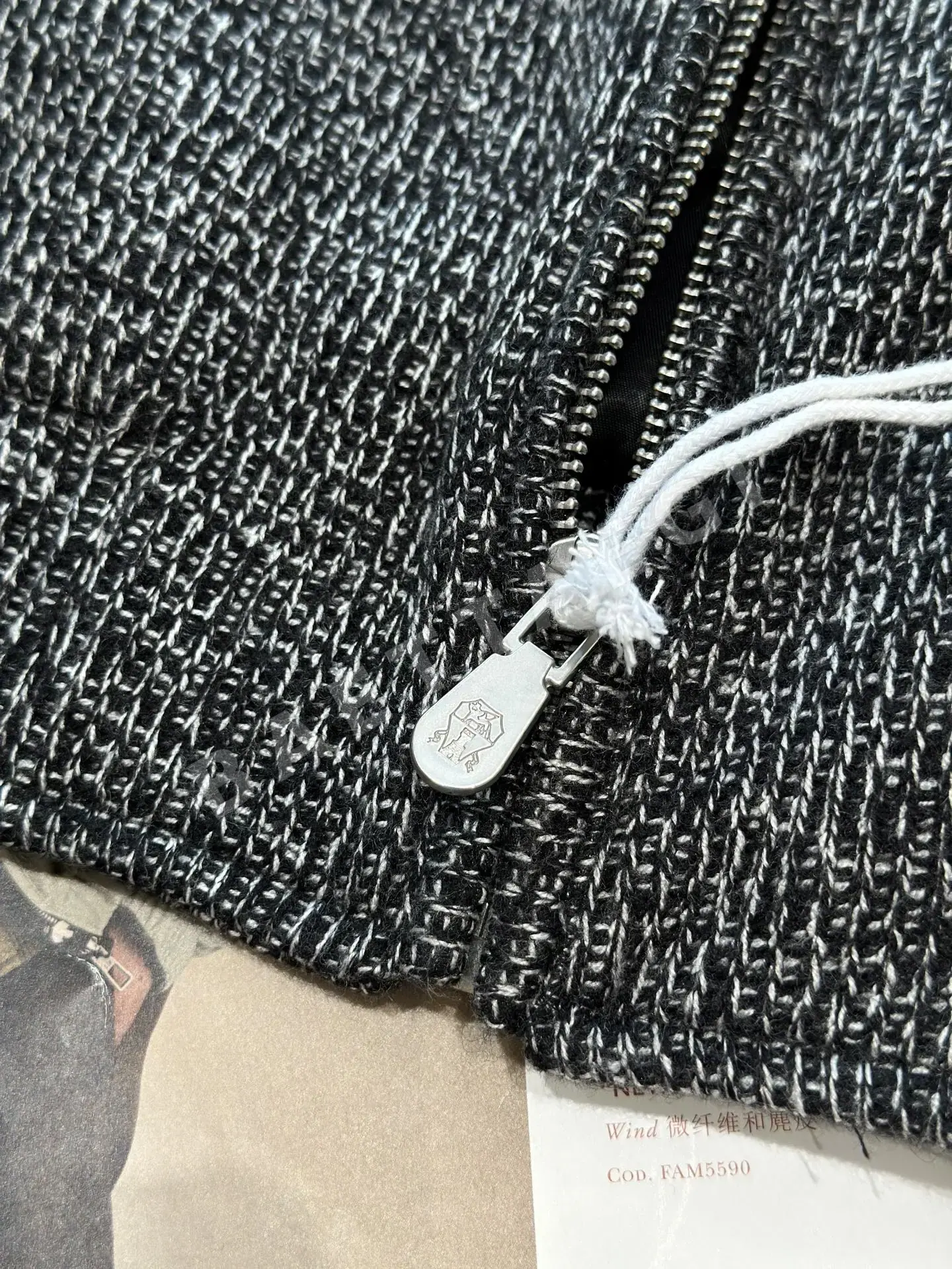 브루넬로쿠치넬리 꽃무늬 얀 후드 자켓 상세 이미지 7
