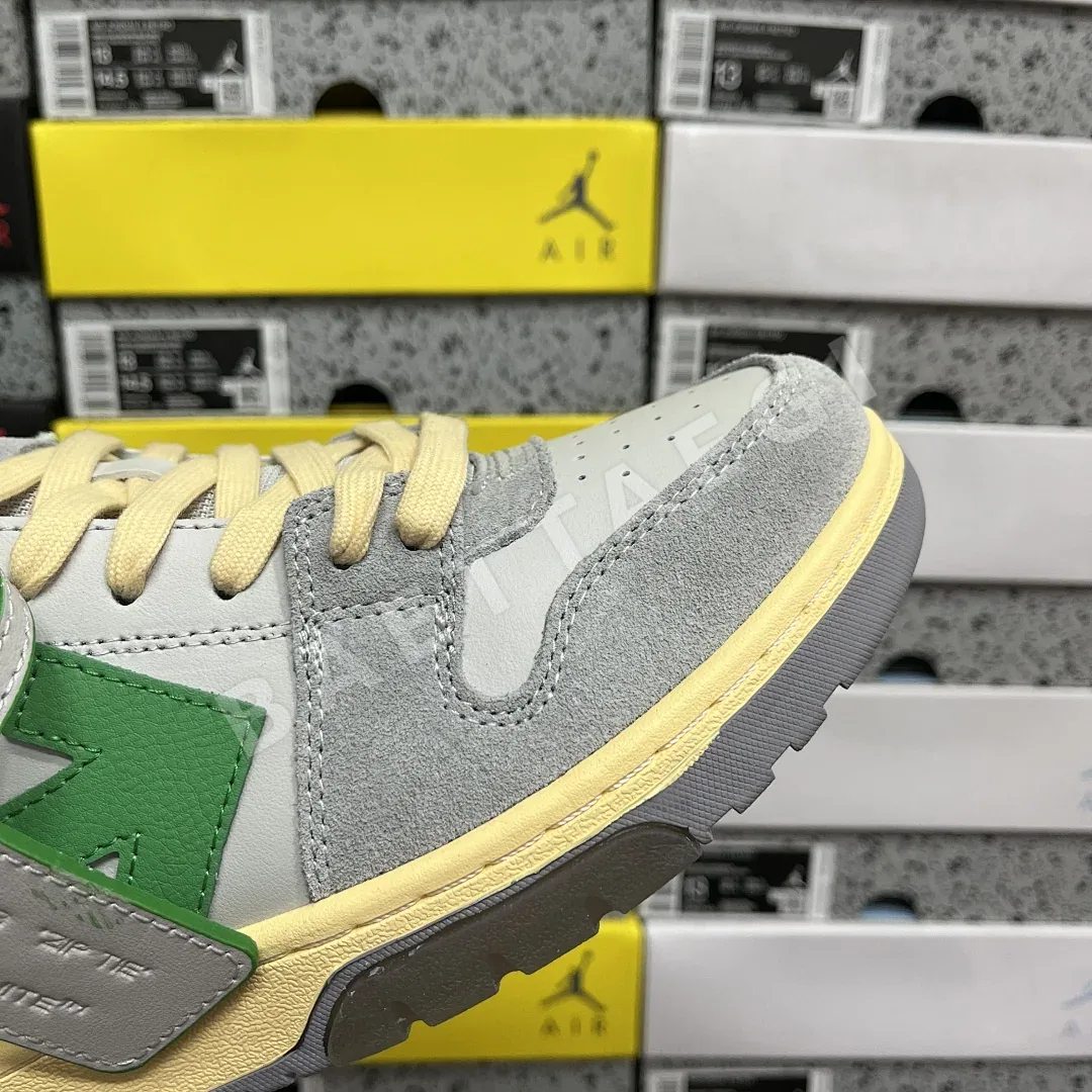 오프화이트 아웃 오브 오피스 OOO 로우 탑스 202400 Off White Out Of Office OOO Low Tops Light Grey 상세 이미지 8