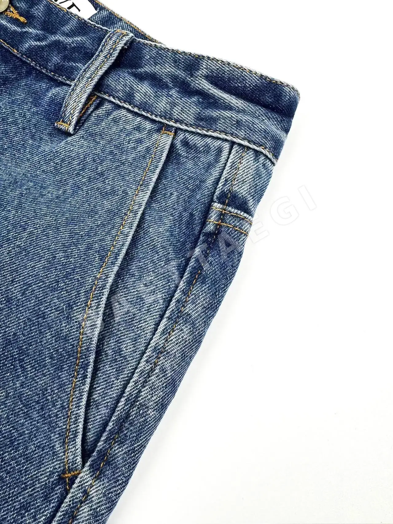 로에베 아나그램 타공 데님 반바지 5184 상세 이미지 6