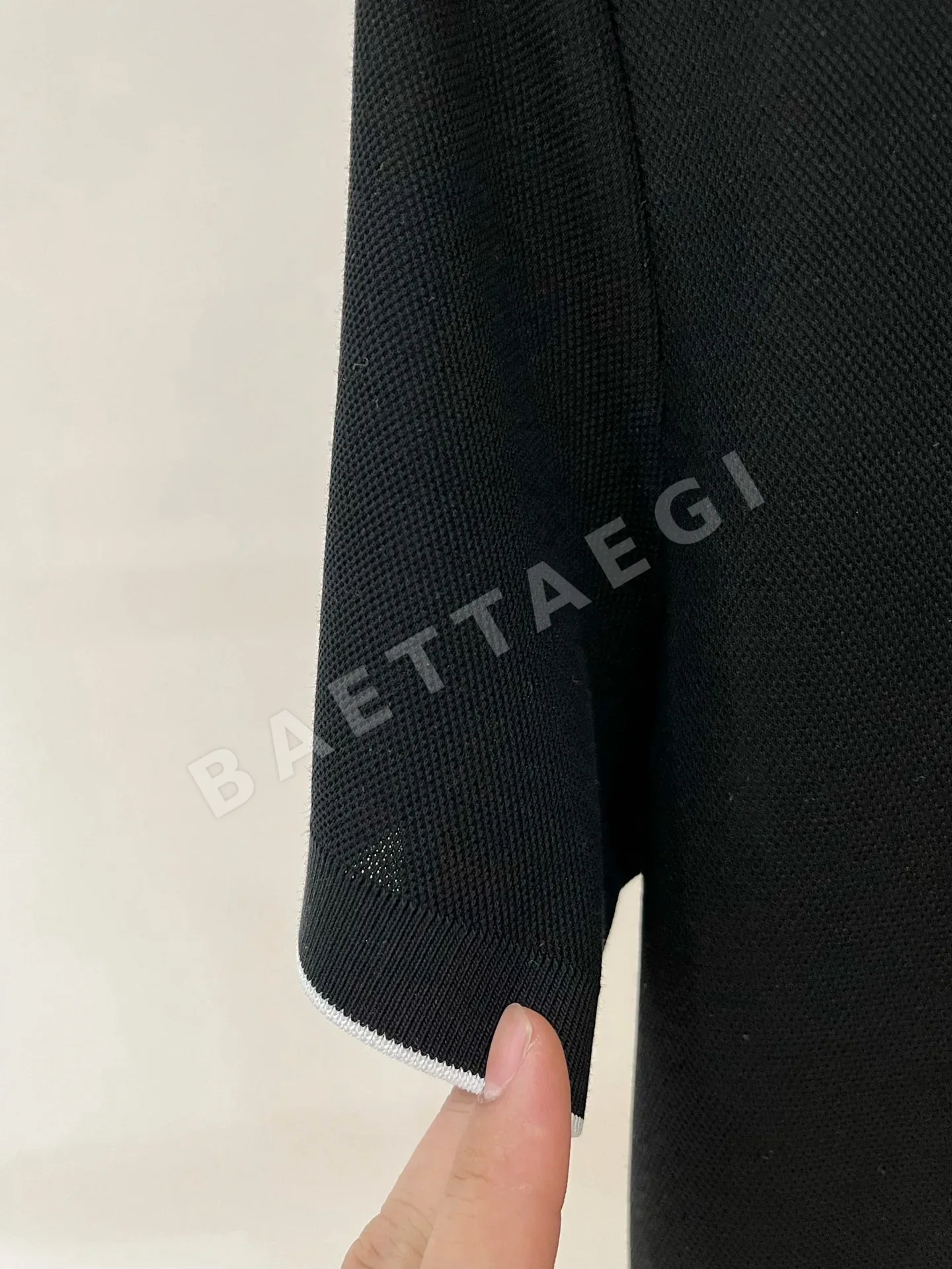 브루넬로쿠치넬리 남성 니트 반팔 티셔츠 상세 이미지 8