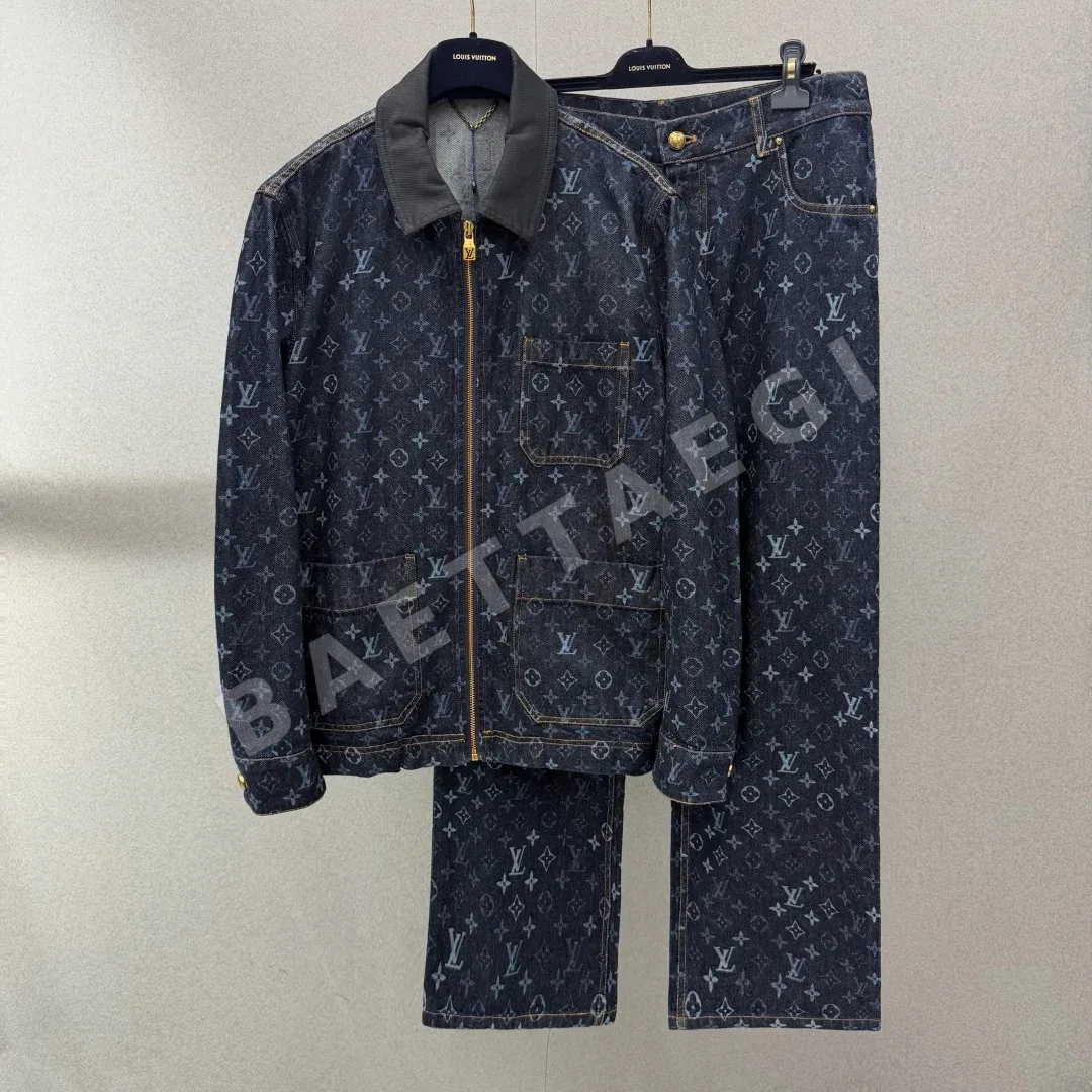 루이비통 모노그램 데님 워크 자켓 상세 이미지 6