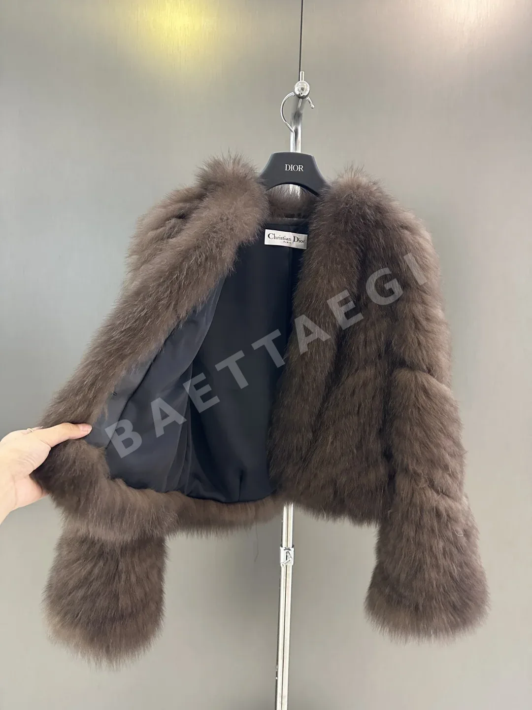 디올 폭스퍼 코트 여성 자켓 상세 이미지 6