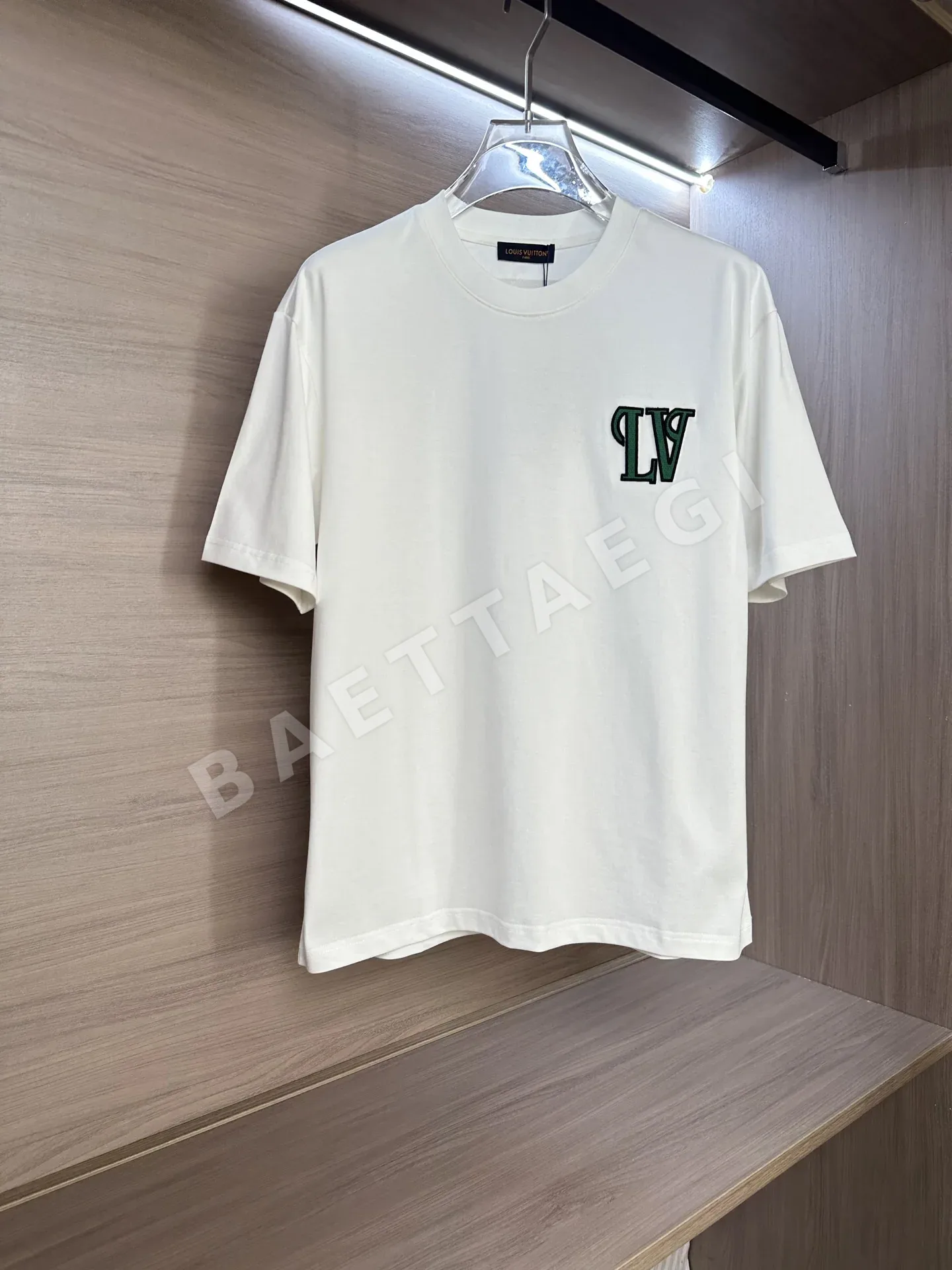 루이비통 페루산 피마 코튼 반팔 티셔츠 상세 이미지 7