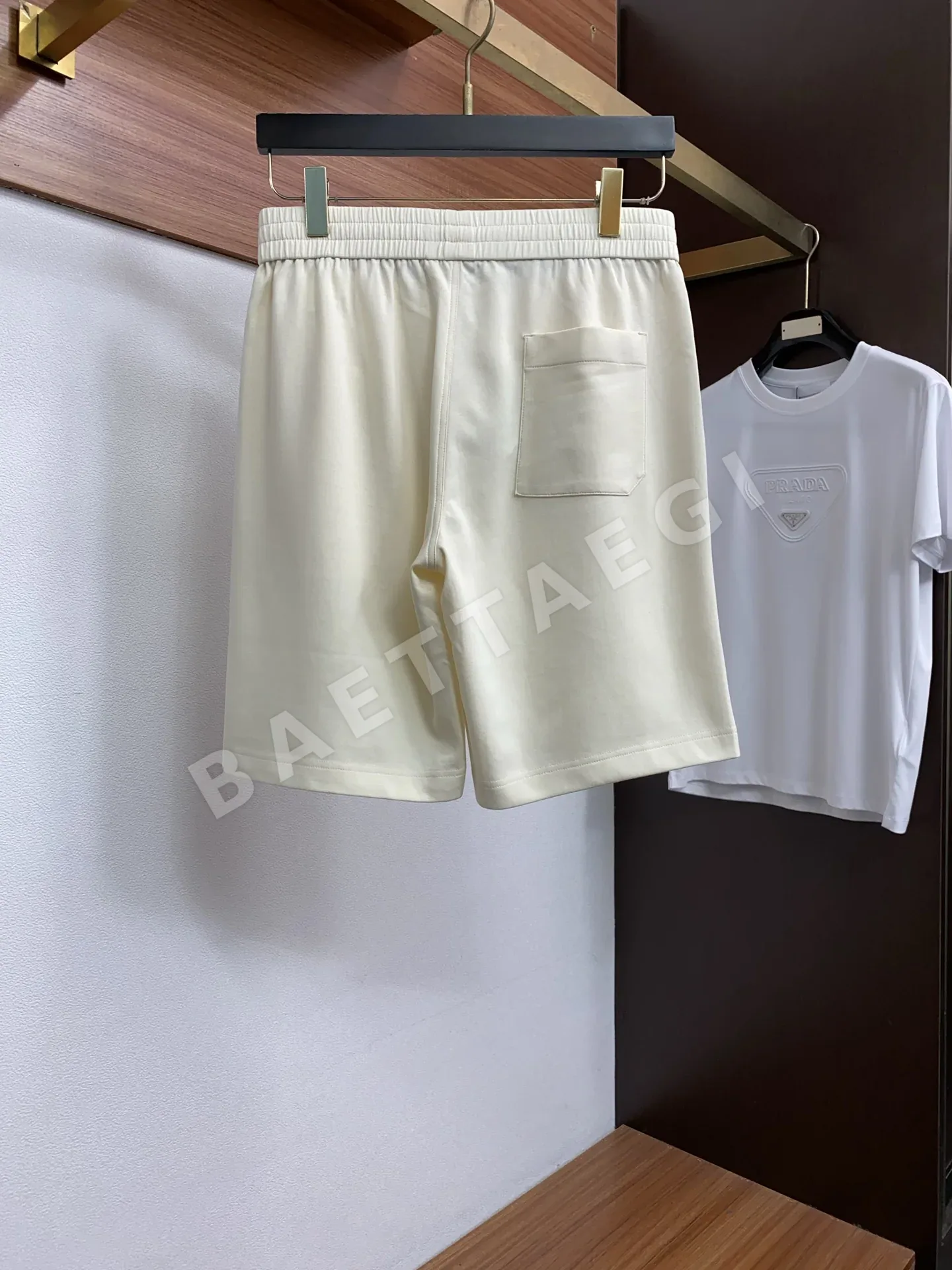 브루넬로쿠치넬리 남성 린넨 혼방 반바지 상세 이미지 9