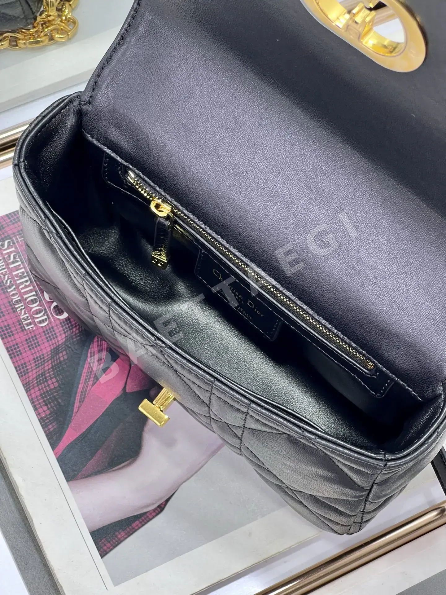 디올 카로 램스킨 핸드백 상세 이미지 9