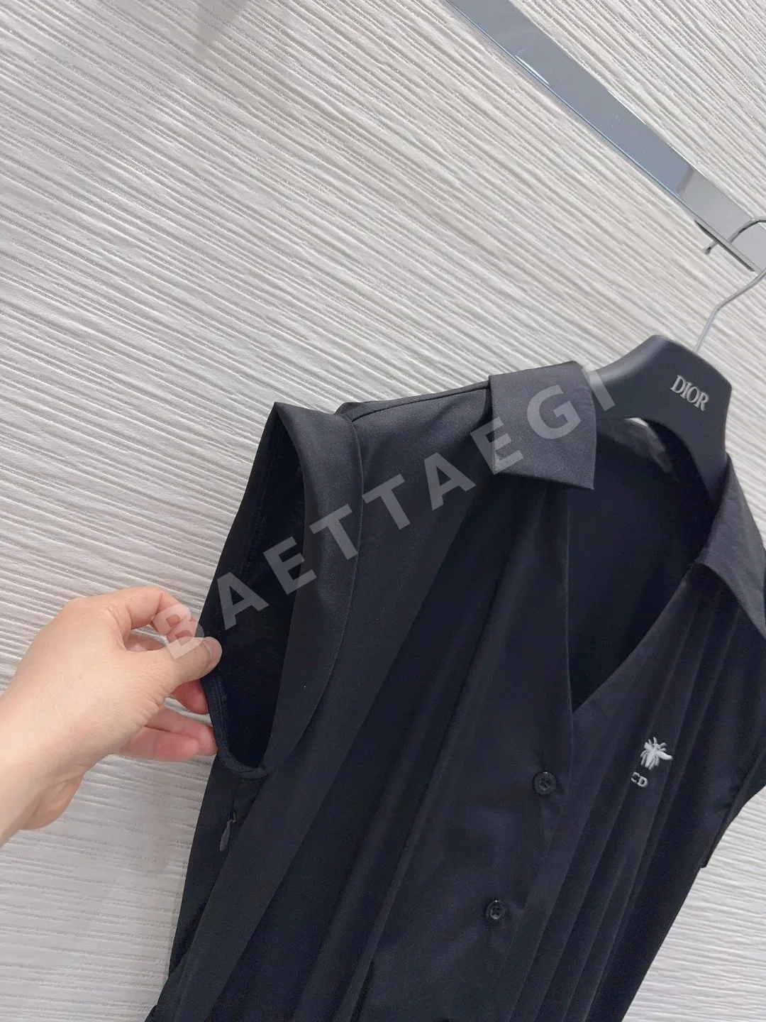 디올 셔츠 여성 원피스 상세 이미지 3