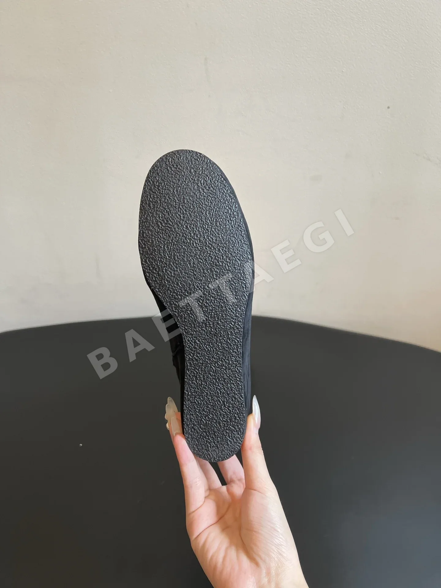 더로우 부츠 스웨이드 웨지힐 상세 이미지 5