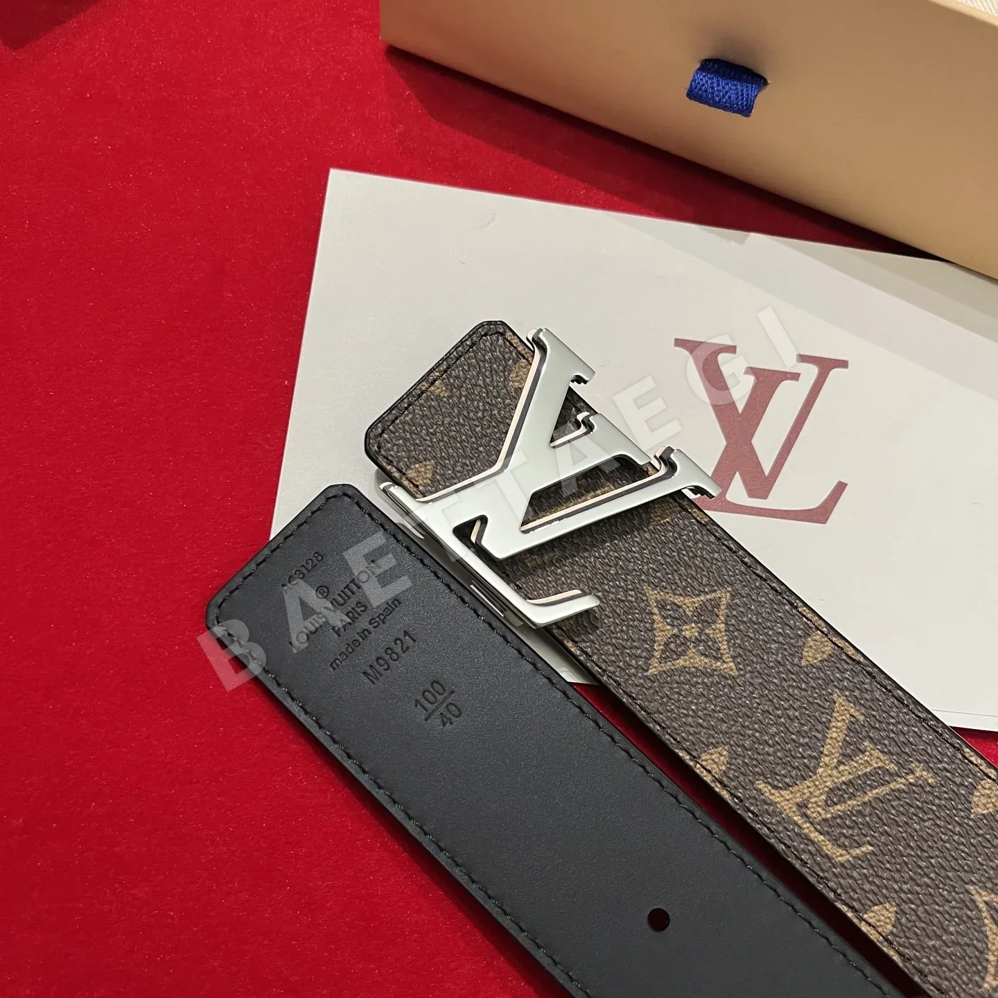 루이비통 LV 옵티컬 버클 캔버스 벨트 상세 이미지 7
