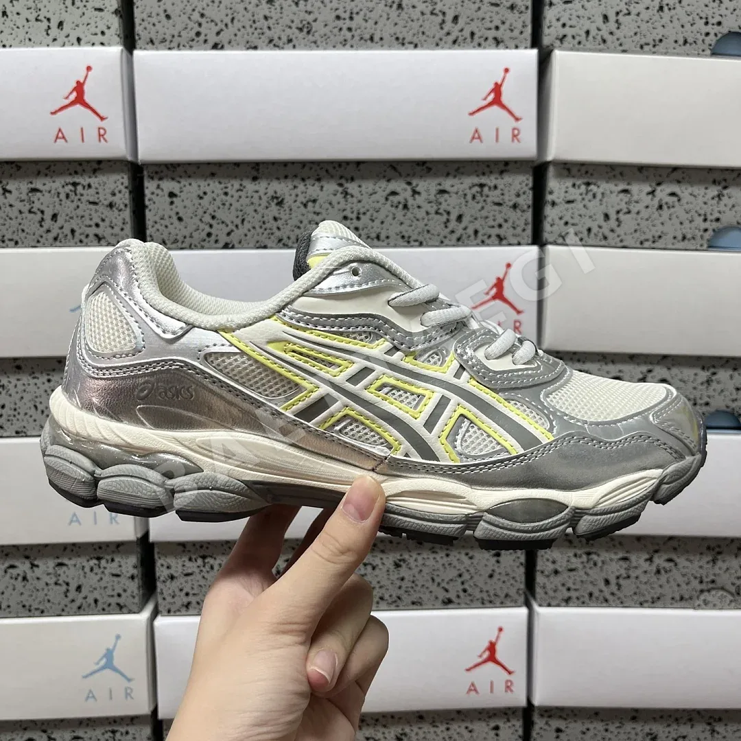 아식스 [M] 젤 NYC EMMI 1202A498-100 200502 Asics Gel-NYC EMMI White Huddle Yellow 상세 이미지 4