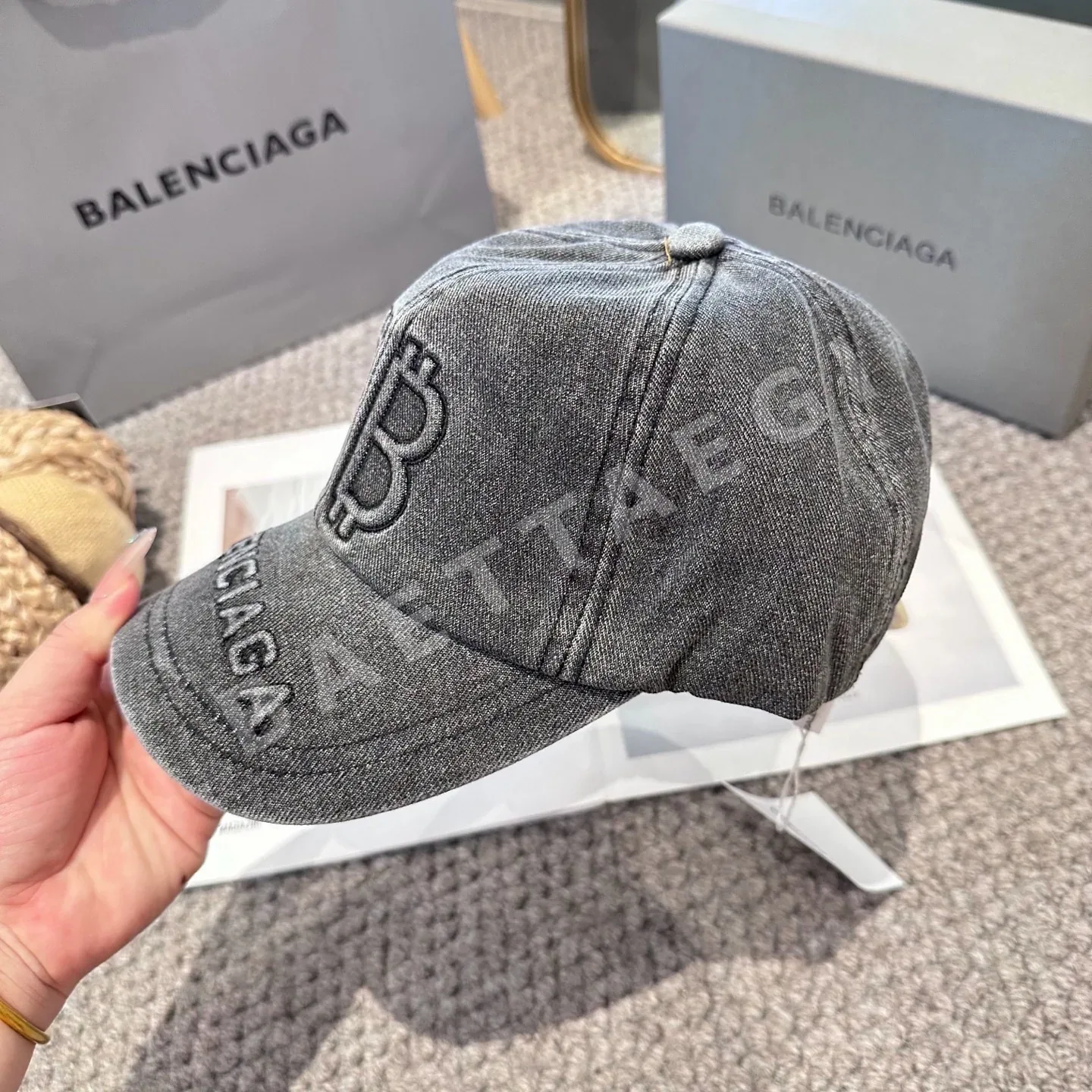 발렌시아가 모자 81718 Balenciaga Cap 상세 이미지 6