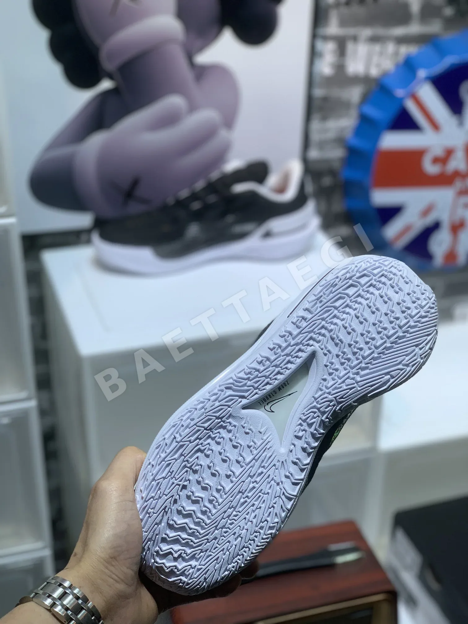 나이키에어줌 GT컷 TB 블랙화이트 농구화 상세 이미지 9