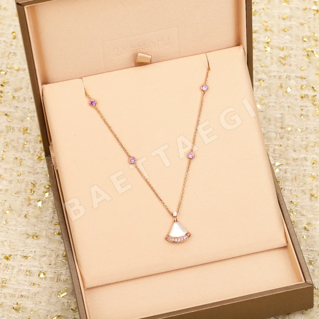 불가리 디바스 드림 18K 로즈골드 다이아몬드 목걸이 상세 이미지 3