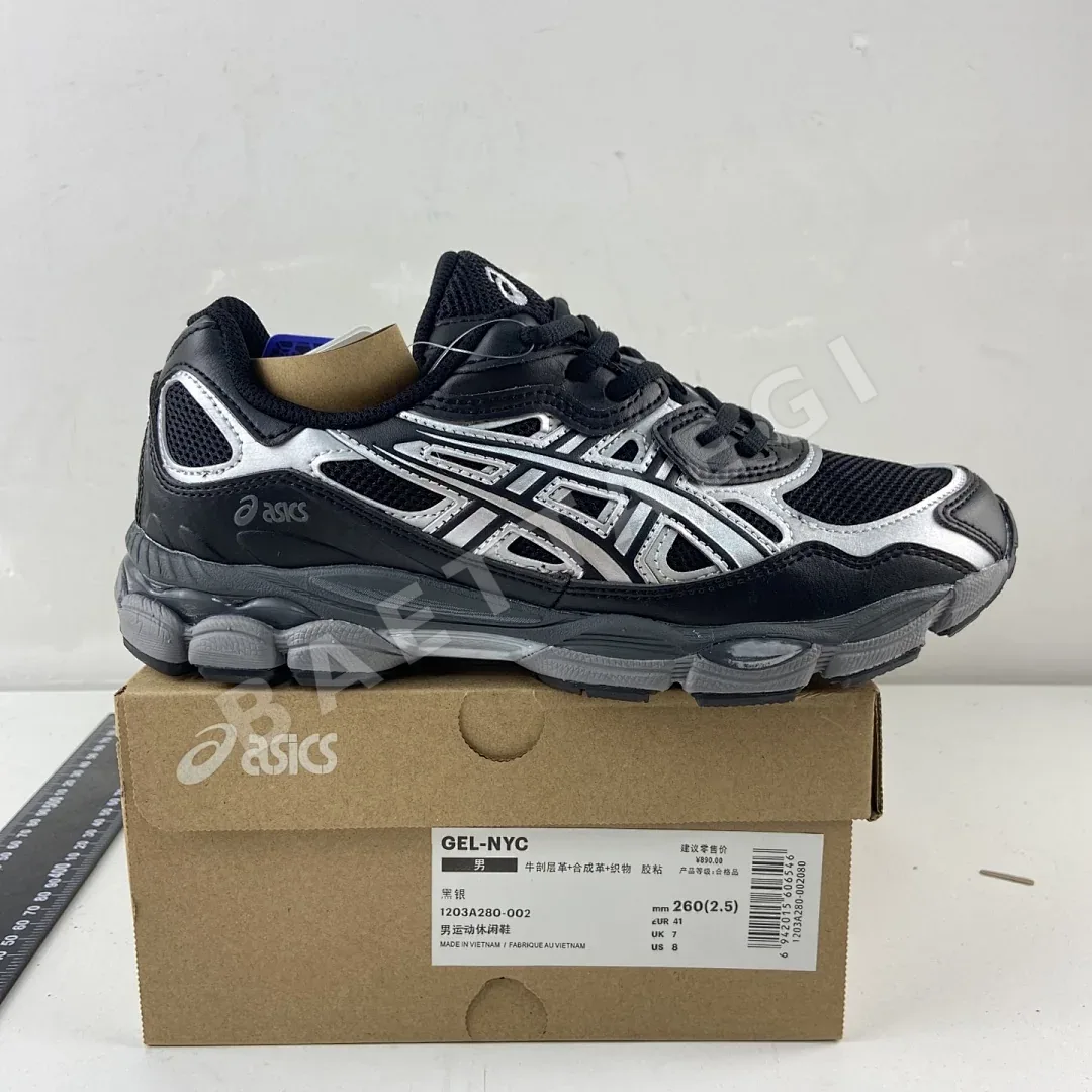 아식스 [HP] 젤 NYC 1203A280-002 200205 Asics Gel-NYC Black Graphite Grey