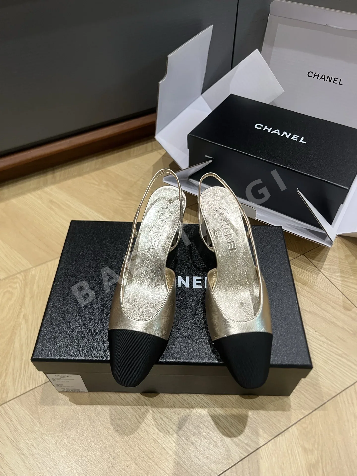 샤넬 클래식 슬링백 샌들 95257