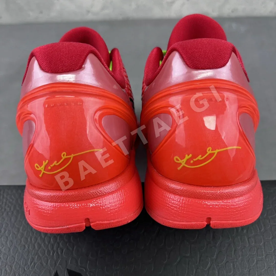 나이키 [GX] 코비 6 프로트로 레드 블랙 FV4921-600 201371 Nike Kobe 6 Protro Reverse Grinch ZK6 상세 이미지 4