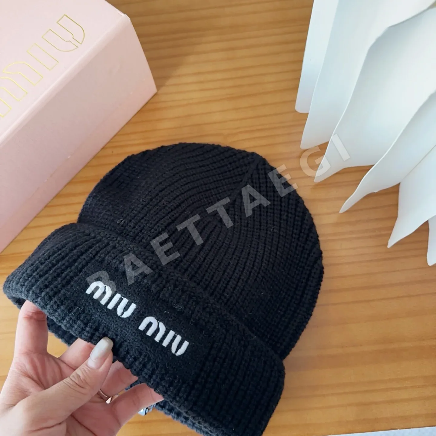 미우미우 니트 캡 상세 이미지 5