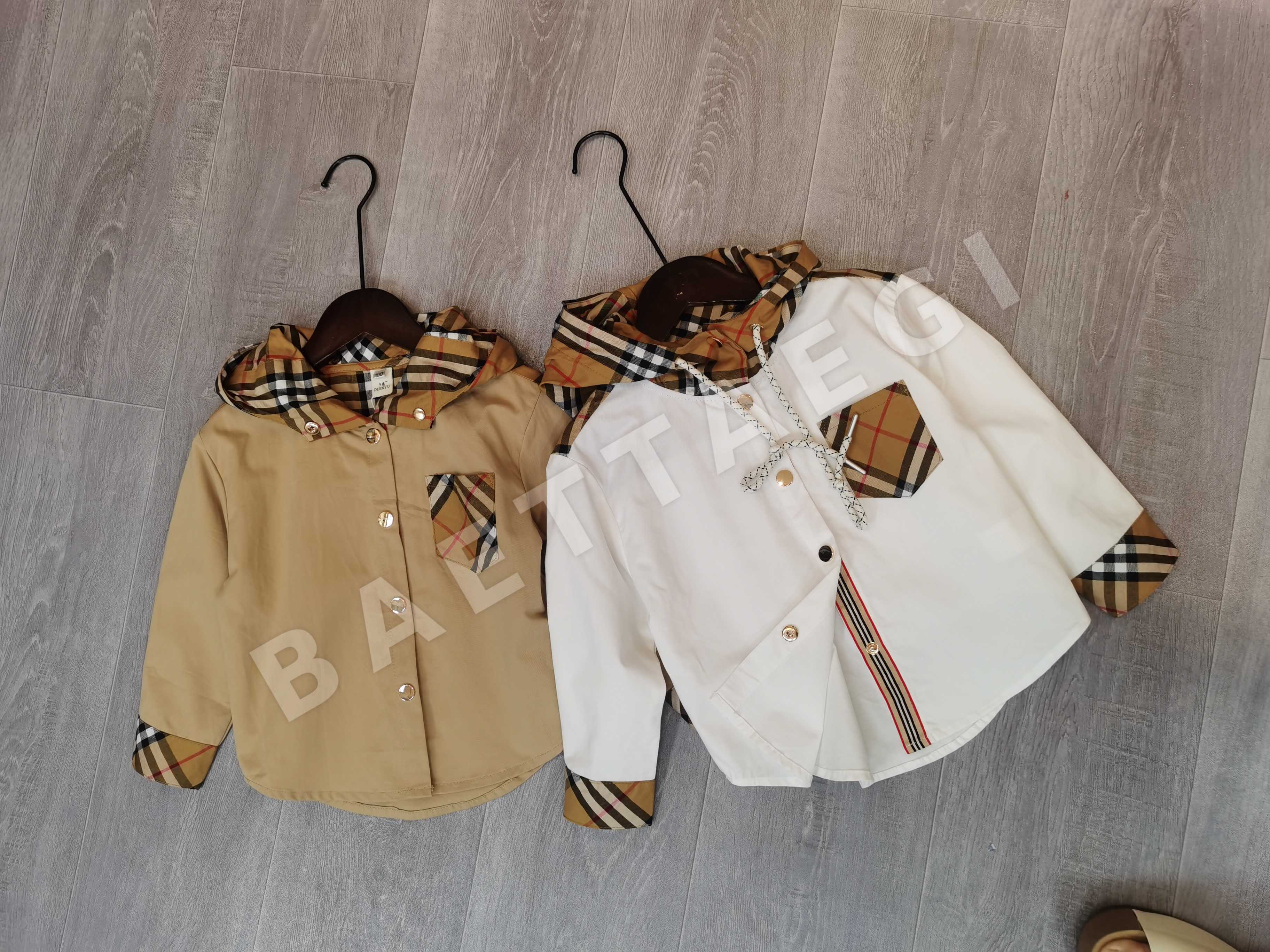 버버리 키즈 코튼 재킷 Q650 상세 이미지 3