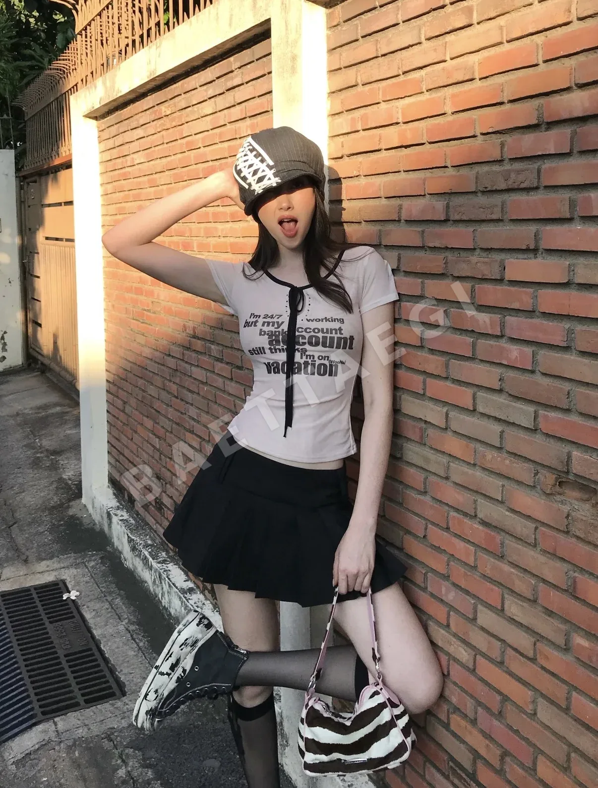 크롬하츠 핑크 제브라 호스헤어 가방 상세 이미지 11