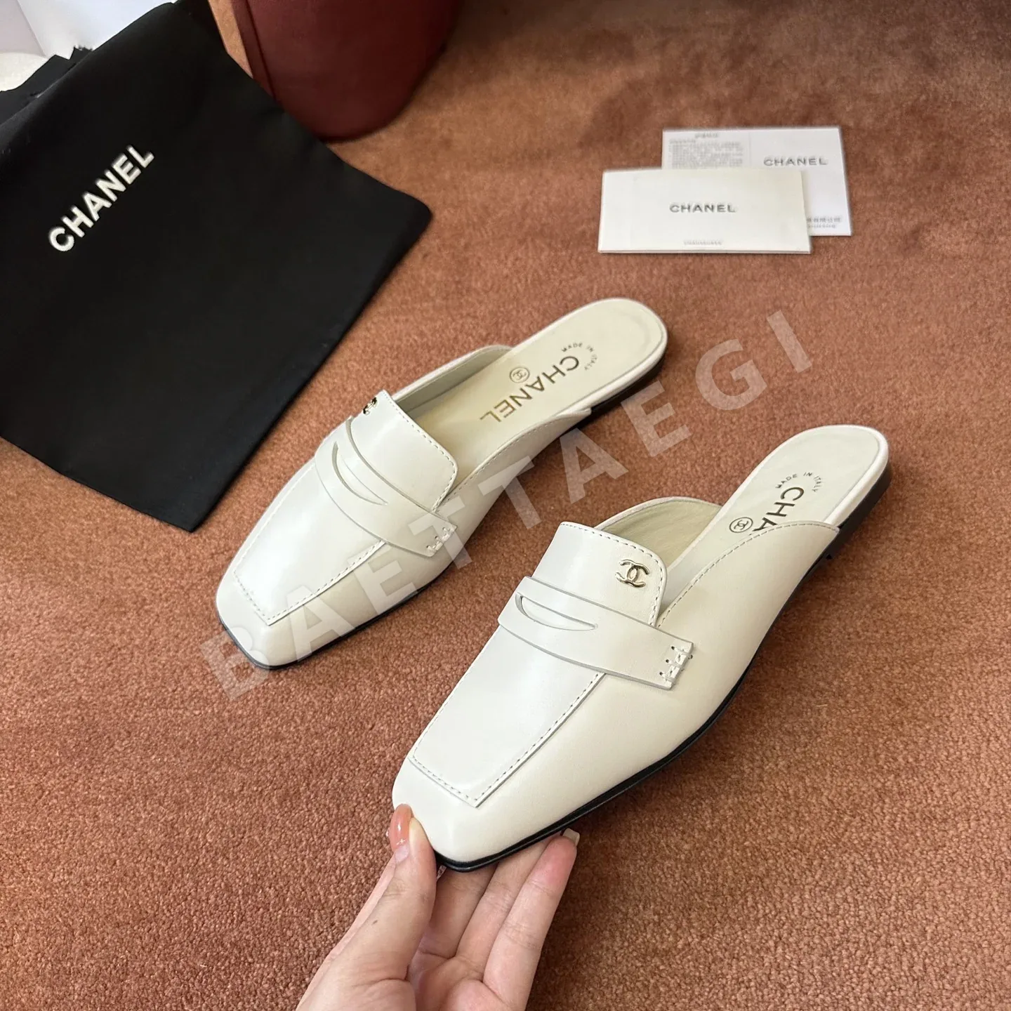 샤넬 더블 C 로고 로퍼 상세 이미지 7