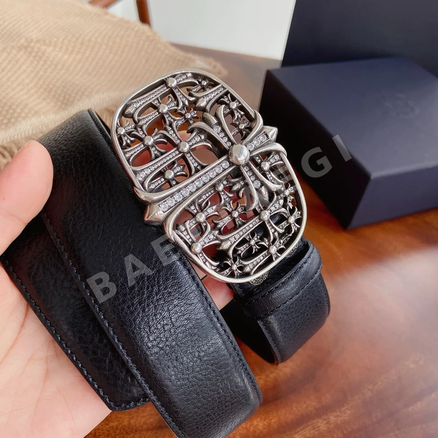 크롬하츠 벨트 59352 Chrome Hearts Belt 상세 이미지 3