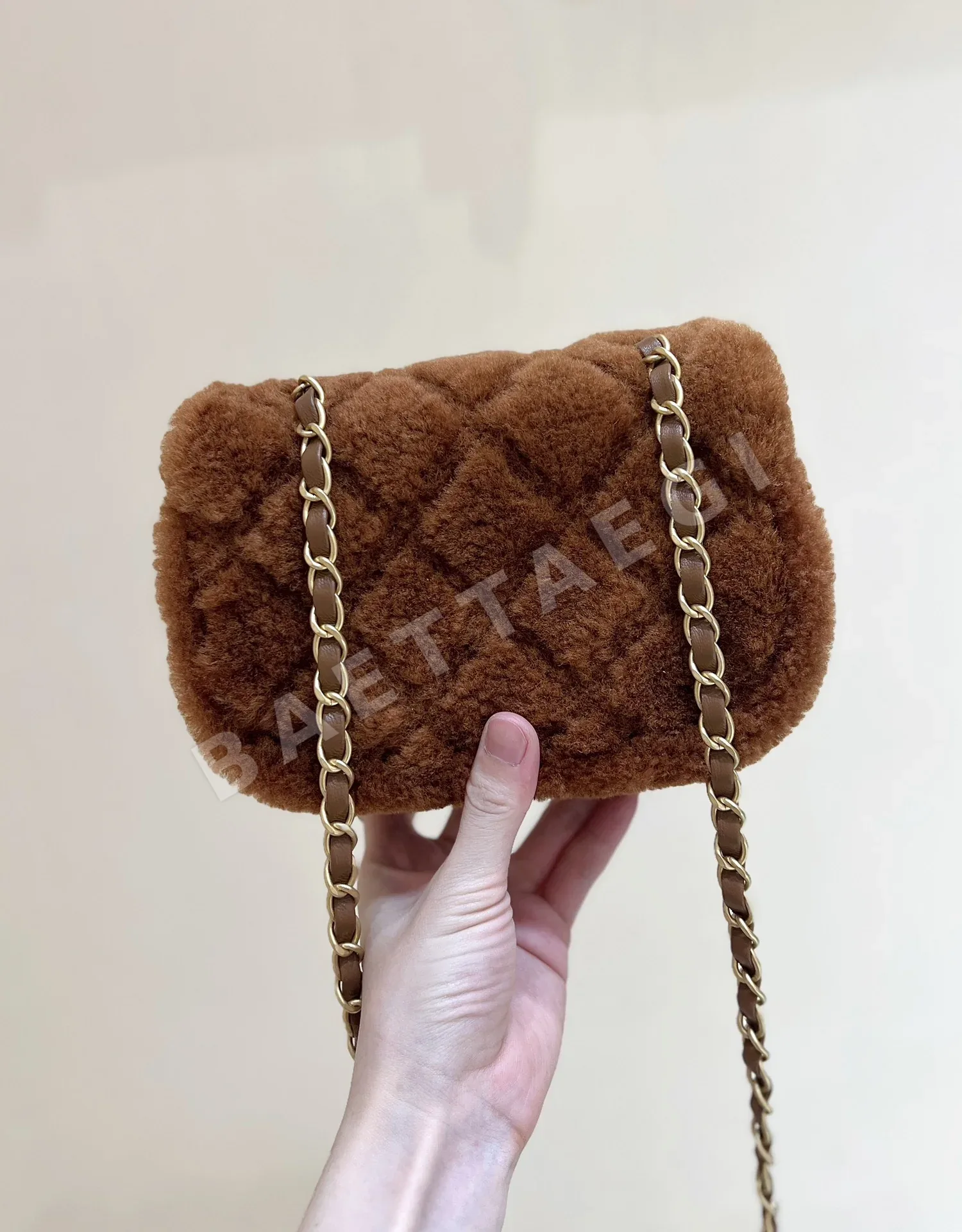 샤넬 24K 테디베어 봉제 인형 가방 AS5149 상세 이미지 3