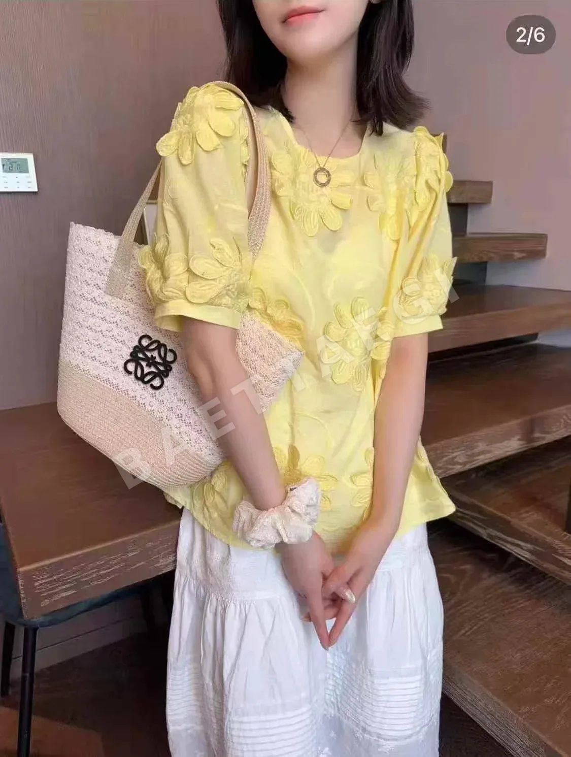 로에베 레이스 모자 상세 이미지 4