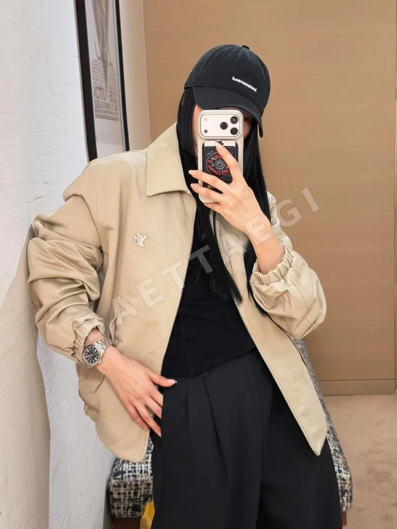 루이비통 리버시블 자카드 남성 자켓 상세 이미지 21